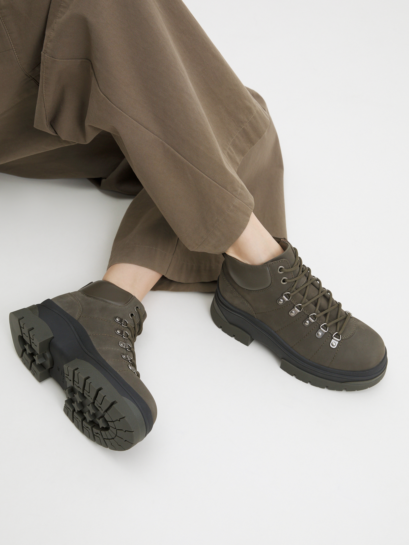 Женские ботинки TENDANCE 4399839, серовато-зеленый