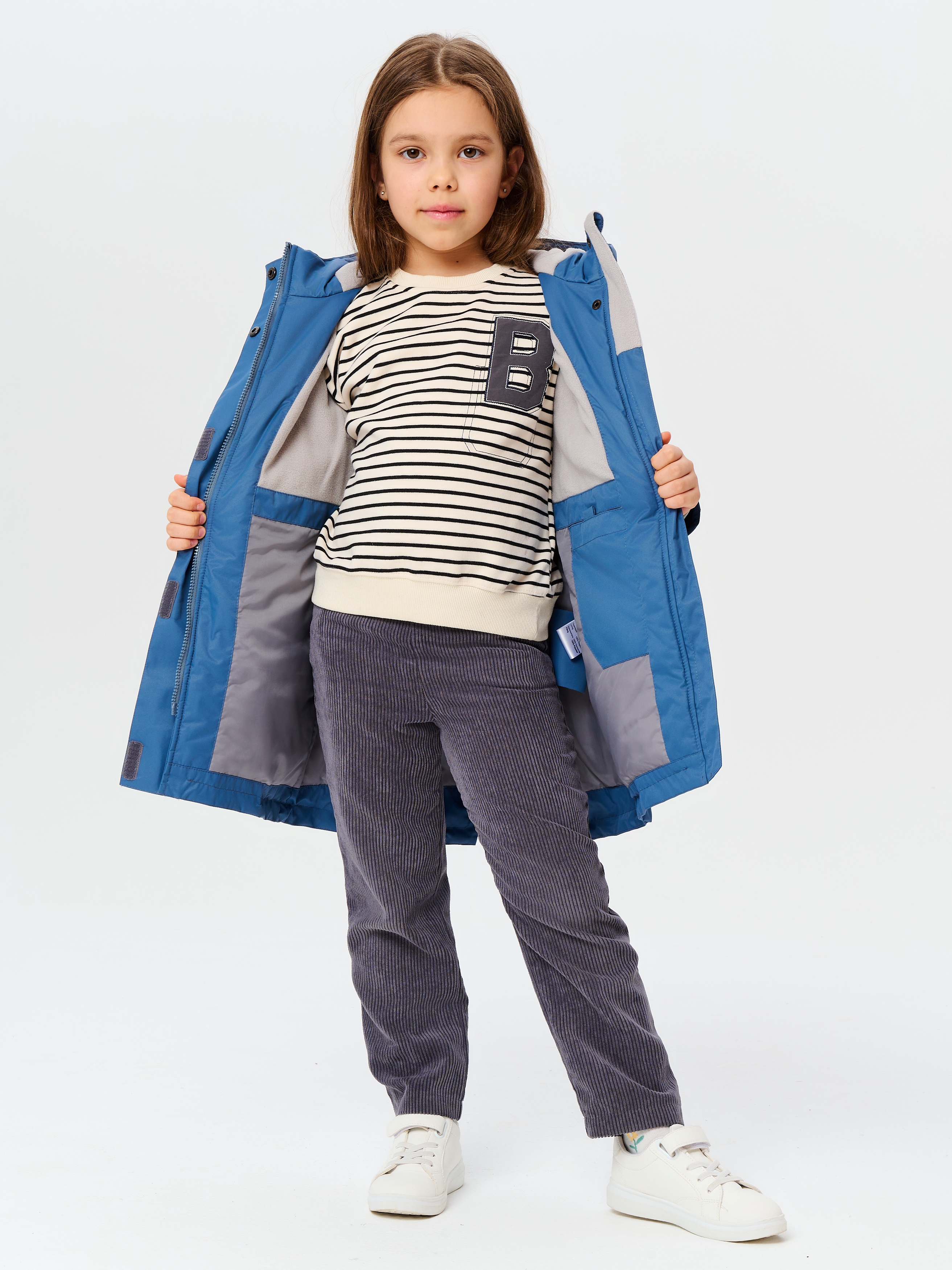 Куртка демисезонная 20632-329 джинсовый