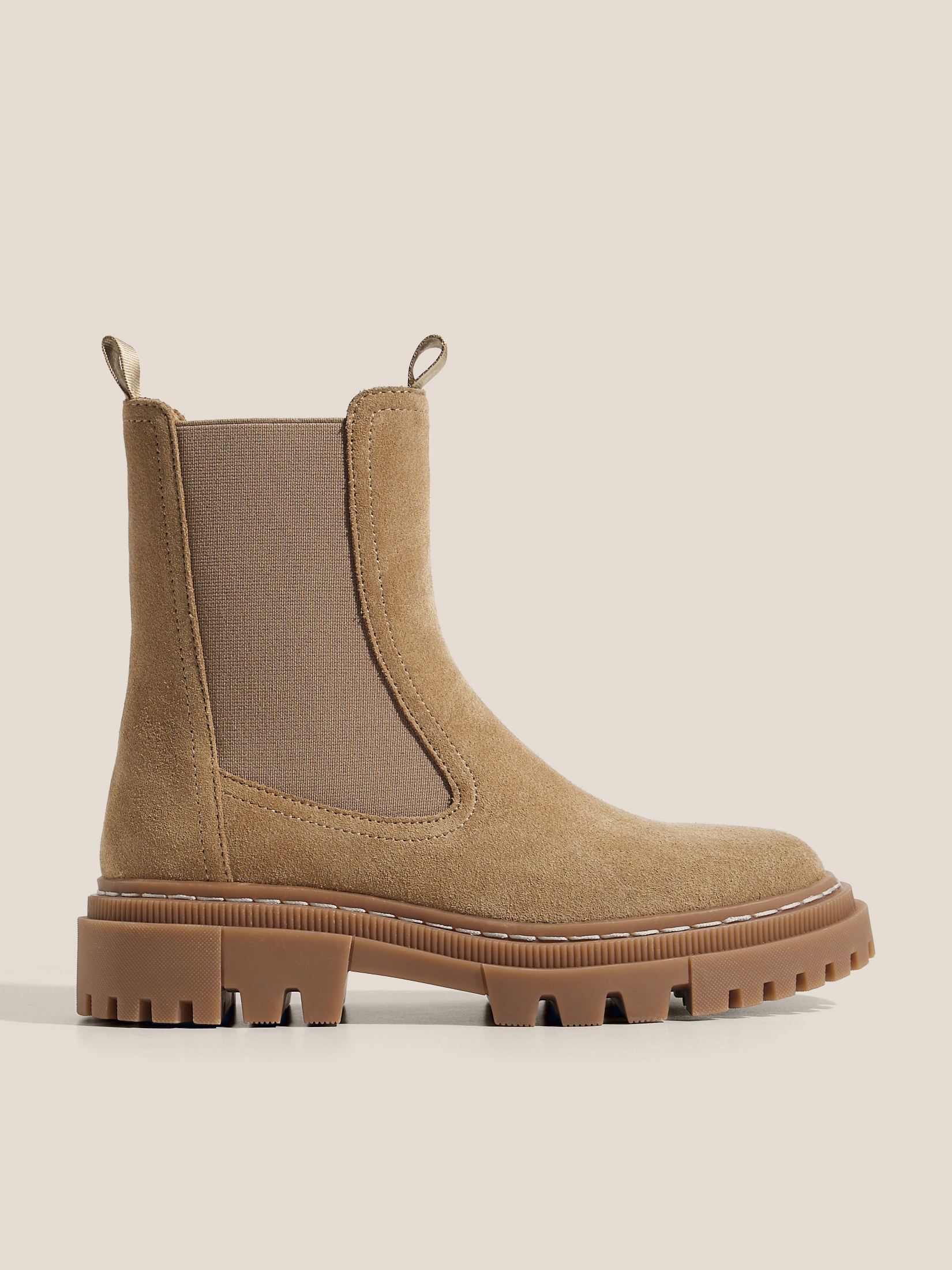 Женские челси TENDANCE 4710081, зелено-бежевый