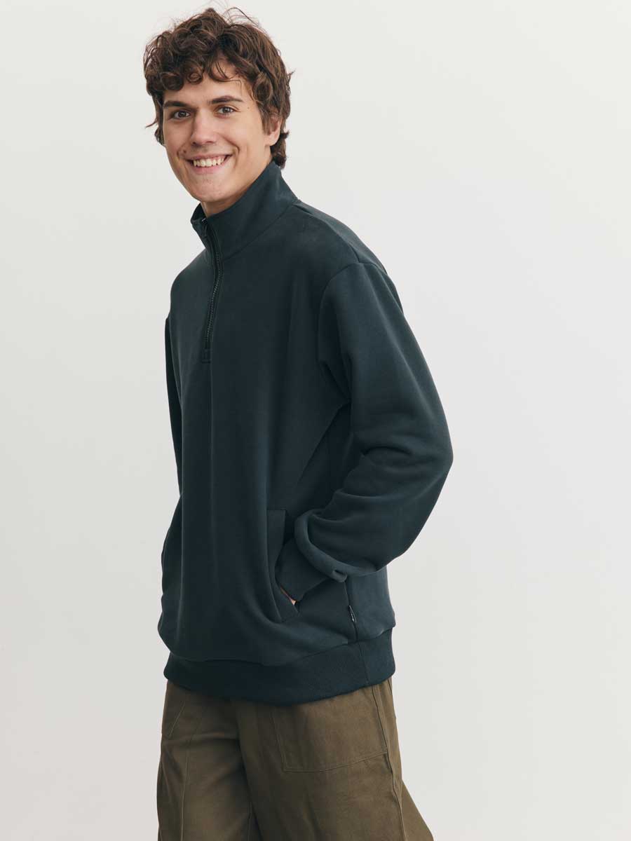 Толстовка мужская 25134-510 футер темный мох