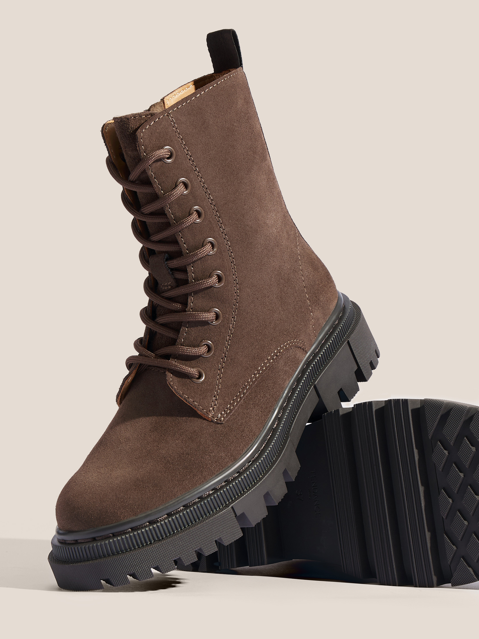 Женские ботинки TENDANCE 4540044, шоколадный