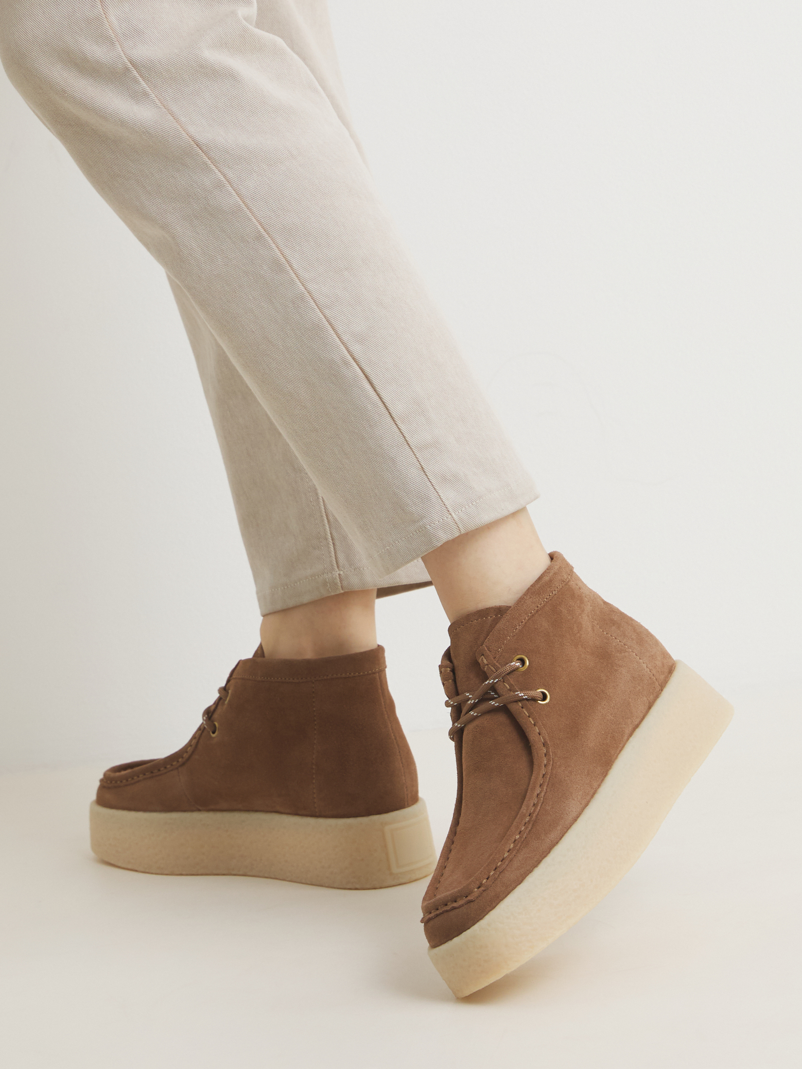 Женские ботинки TENDANCE 4575136, бежево-коричневый