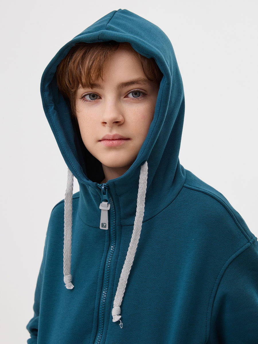 Костюм детский 24814-484 футер изумрудный