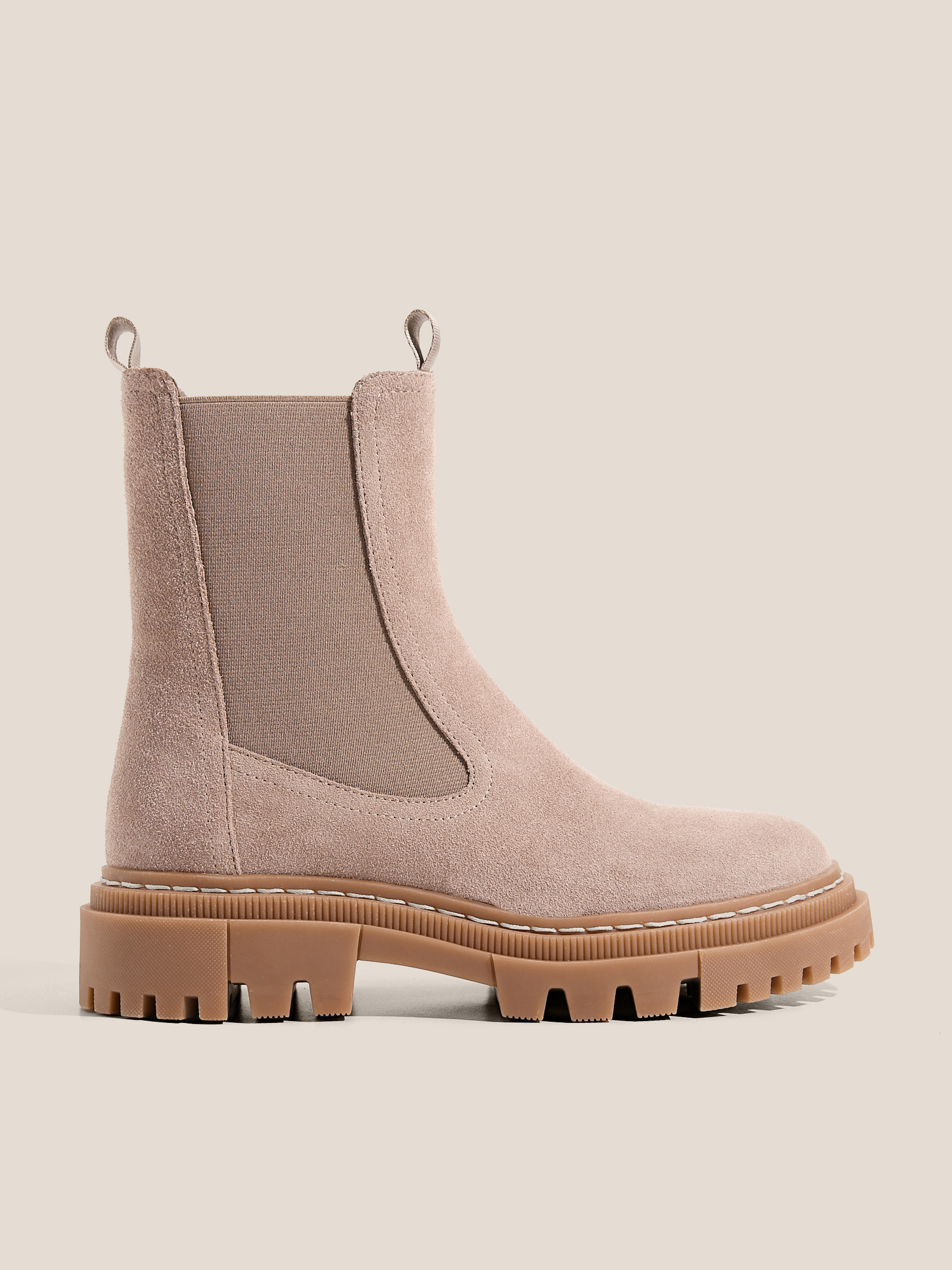 Женские челси TENDANCE 4710074, розовато-серый