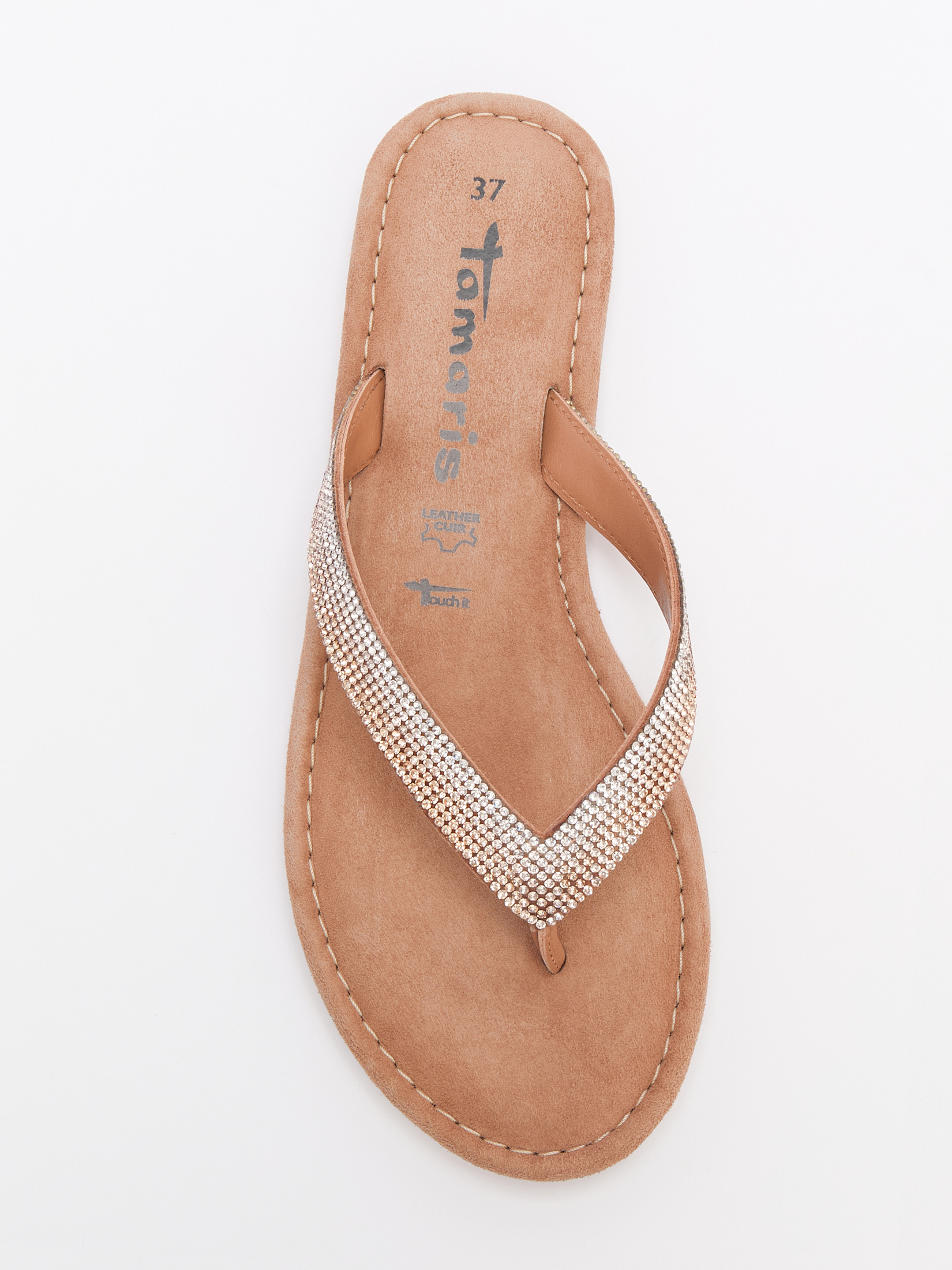 Женские вьетнамки TAMARIS TOFA 4384189, бежевый