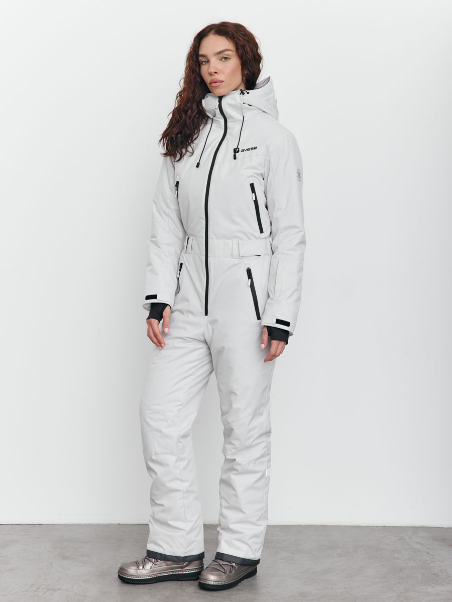 Комбинезон утепленный 23292-438 жемчужный