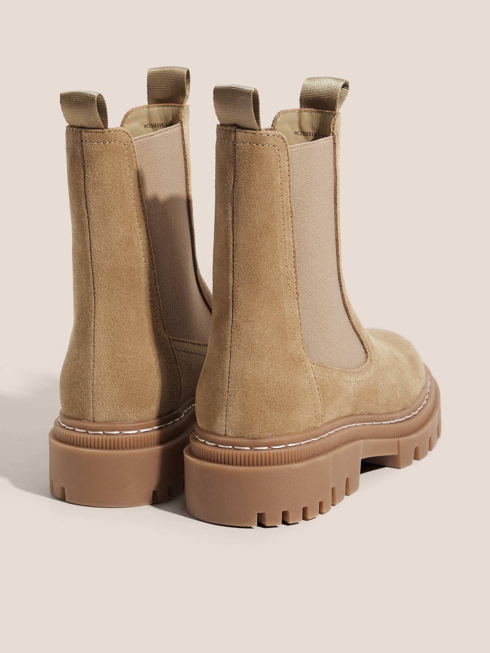 Женские челси TENDANCE 4710081, зелено-бежевый