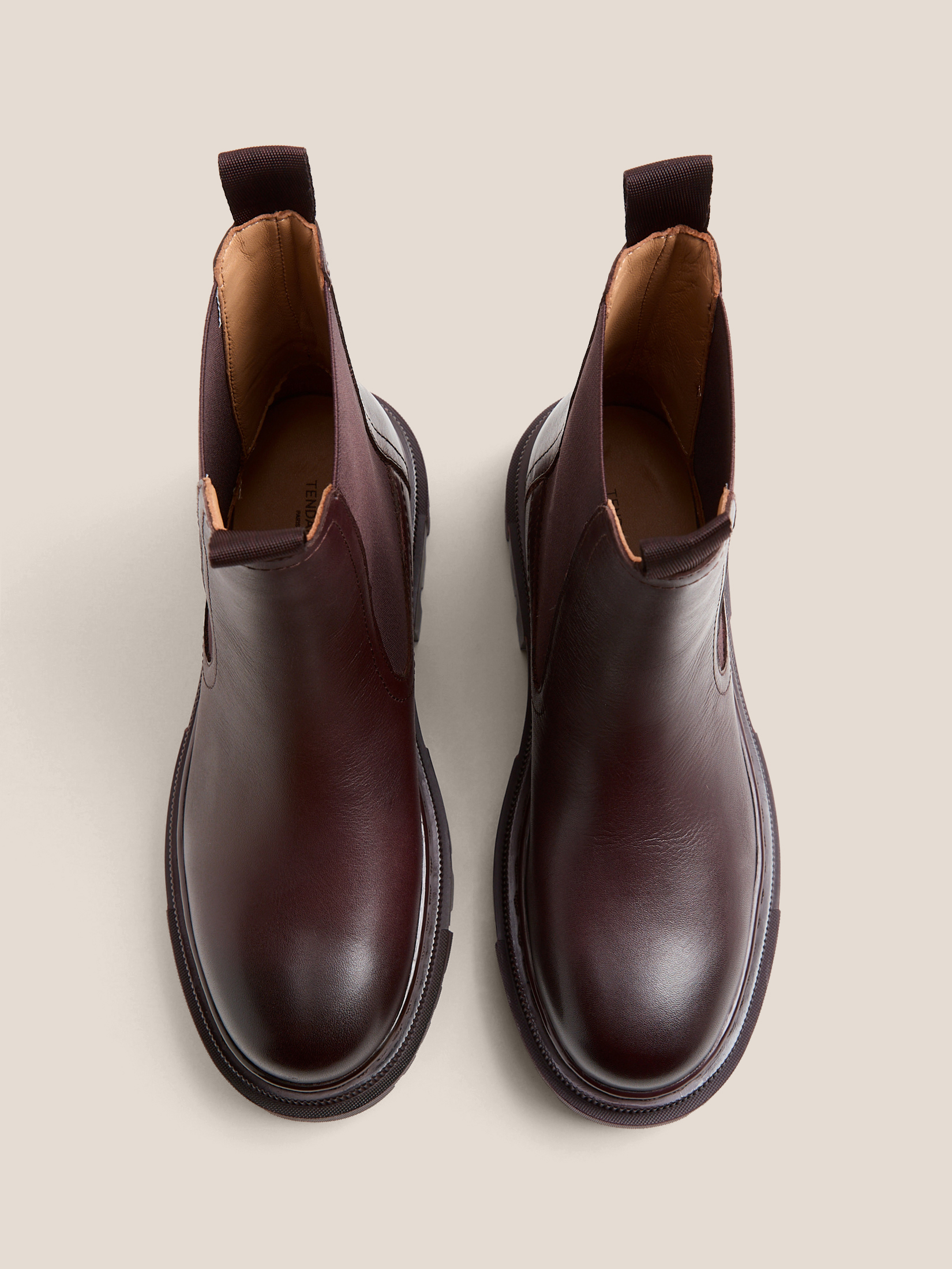 Женские челси TENDANCE 4539375, темно-бордовый