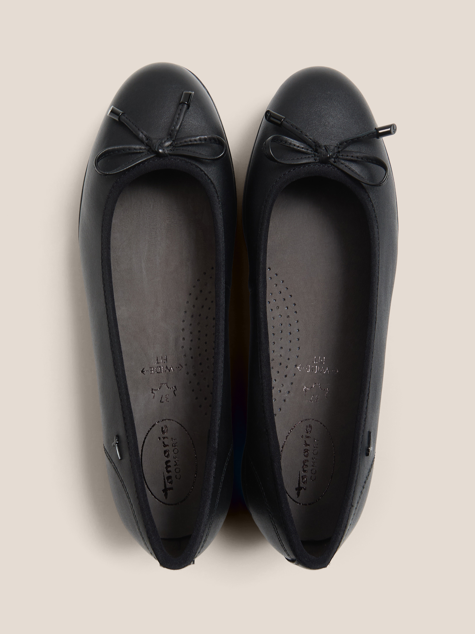 Балетки TAMARIS COMFORT AMY 4566121, черный