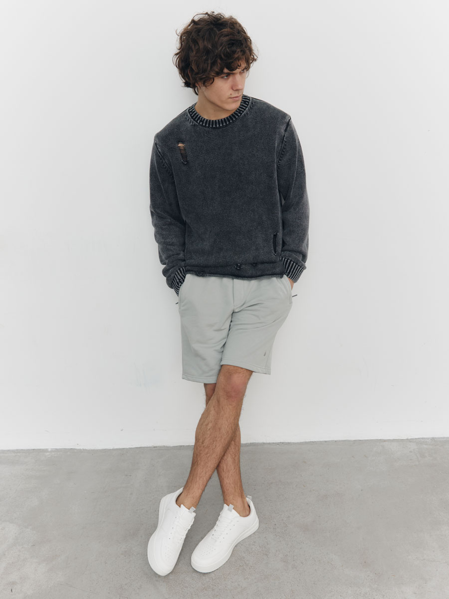 Шорты мужские 25154-494 стальной