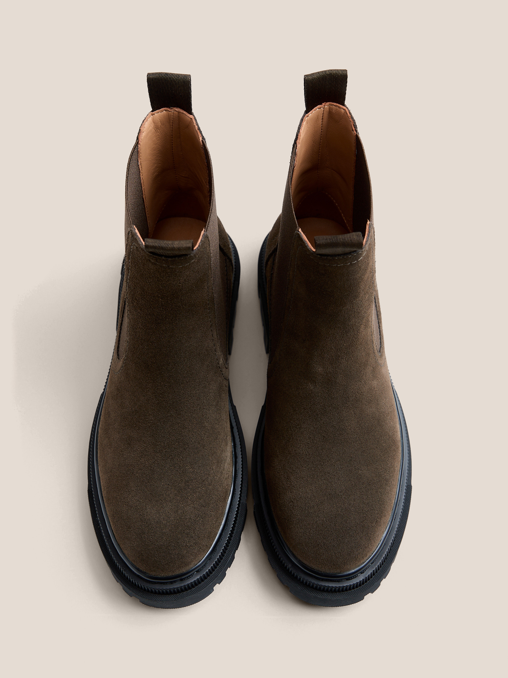 Женские челси TENDANCE 4539403, зеленовато-коричневый