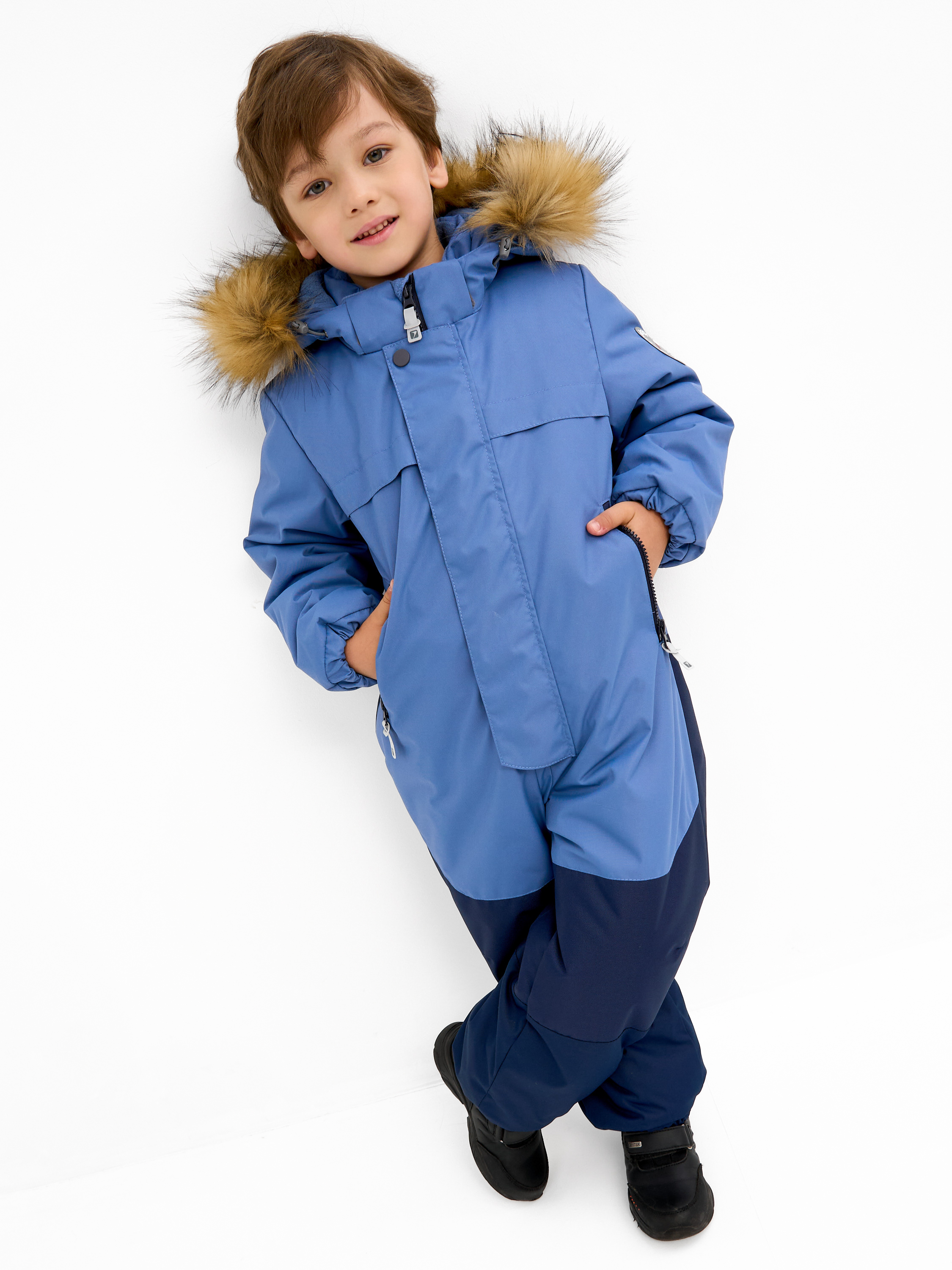 Комбинезон детский 22797-392 джинсовый