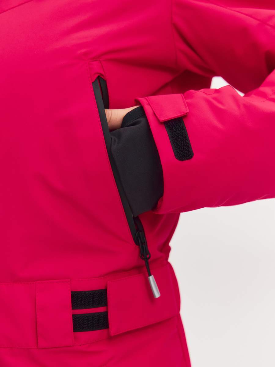 Комбинезон утепленный 23292-438 кораллово-красный