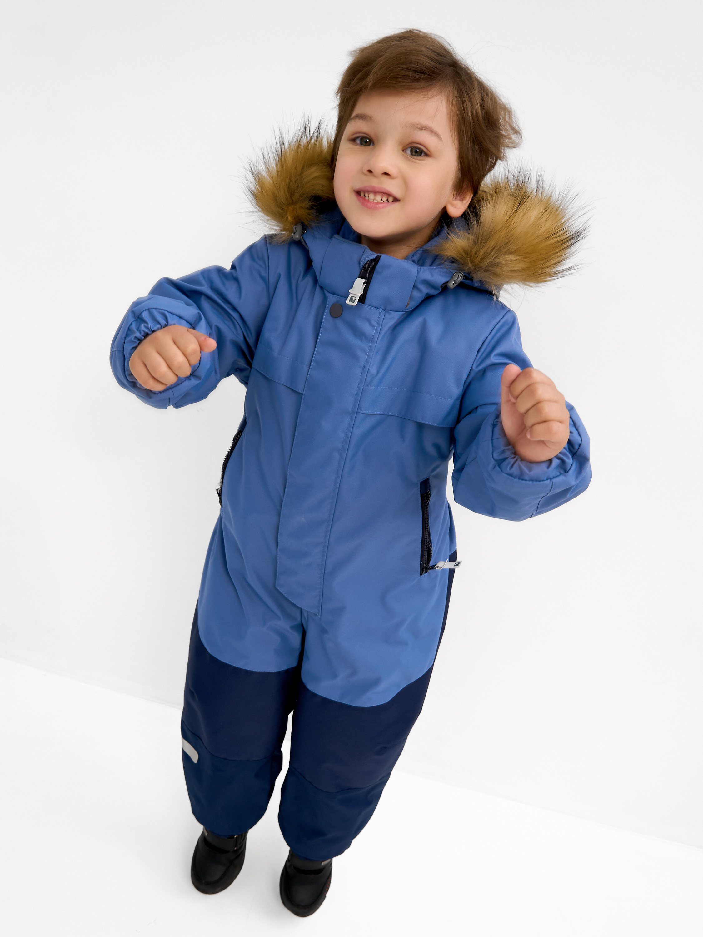 Комбинезон детский 22797-392 джинсовый