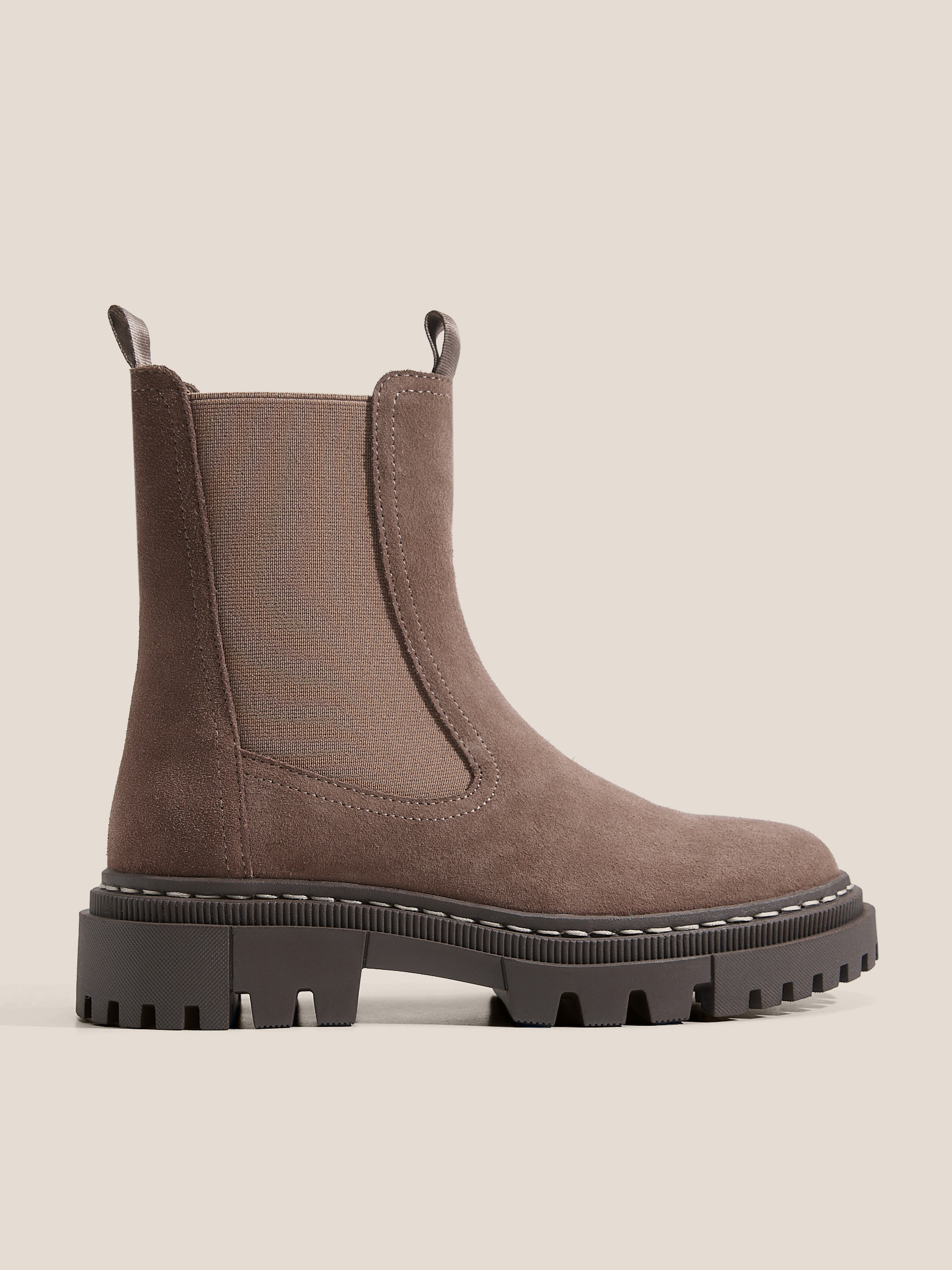 Женские челси TENDANCE 4710088, пыльно-коричневый