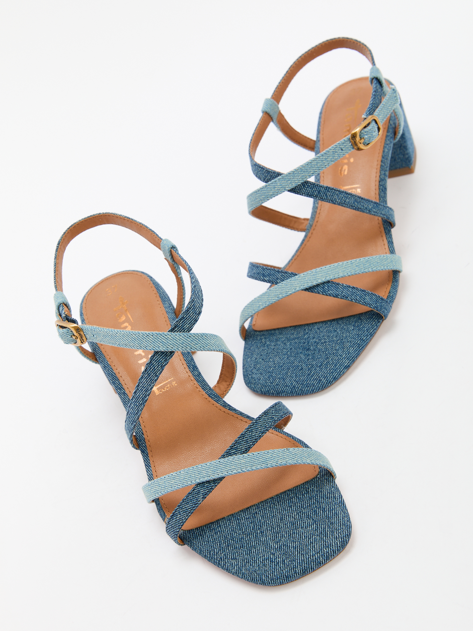 Босоножки из денима TAMARIS PAOLA 4385136, синий