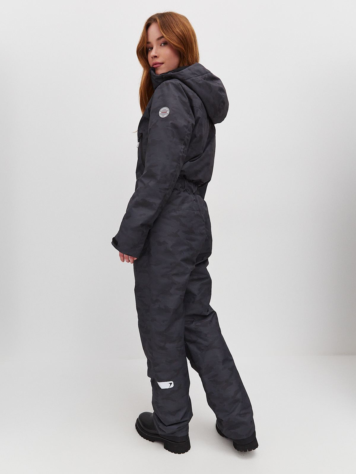 Комбинезон утепленный 23292-438 темно-серый