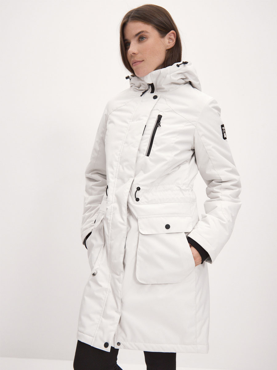 Куртка демисезонная 19272-313 светло-серый