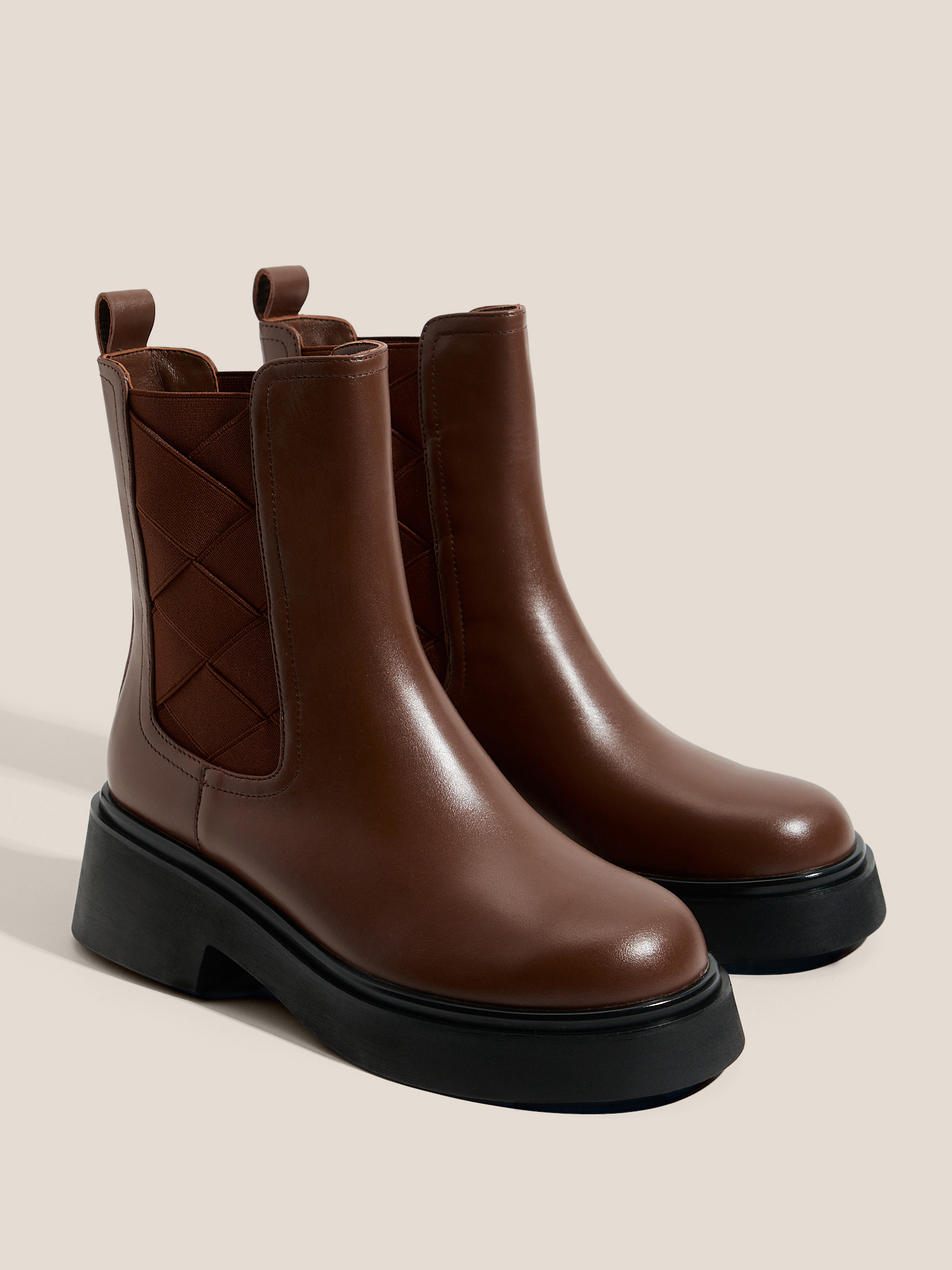 Женские челси TENDANCE 4612960, коричневый