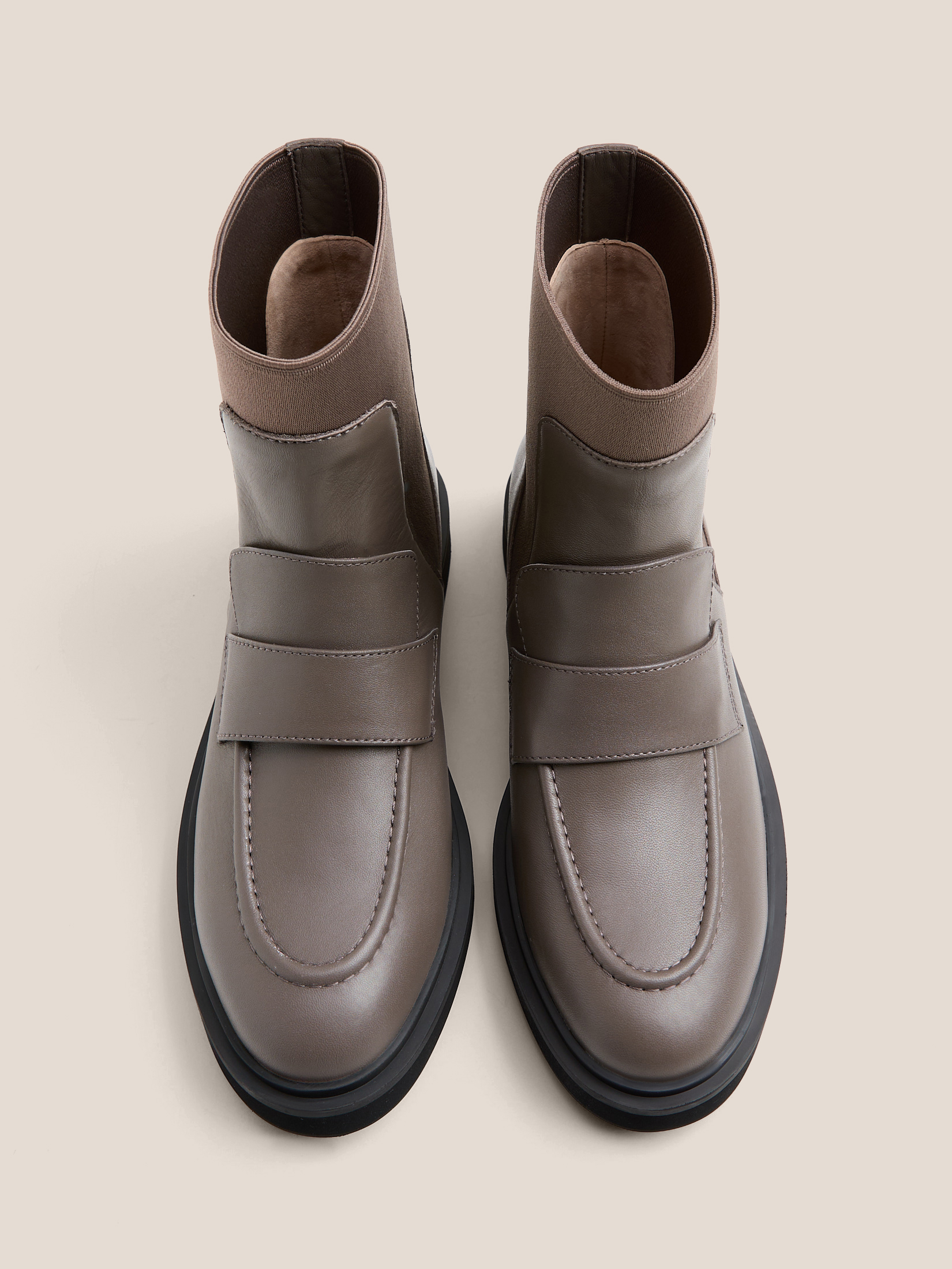 Женские челси TENDANCE 4728398, серо-коричневый