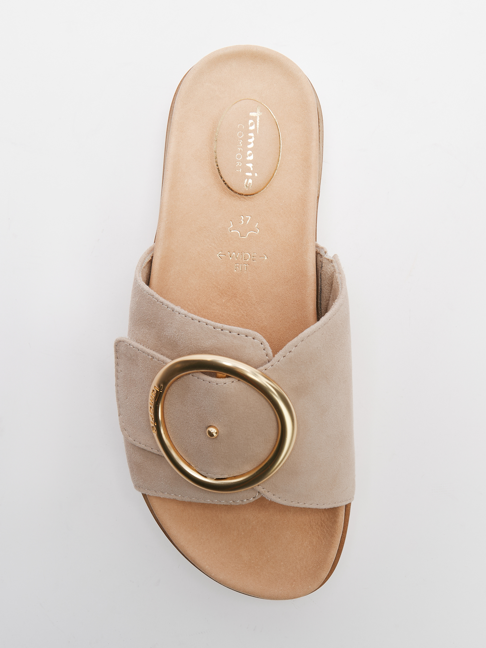 Женские шлепанцы TAMARIS COMFORT GAFU 4392514, пыльно-бежевый