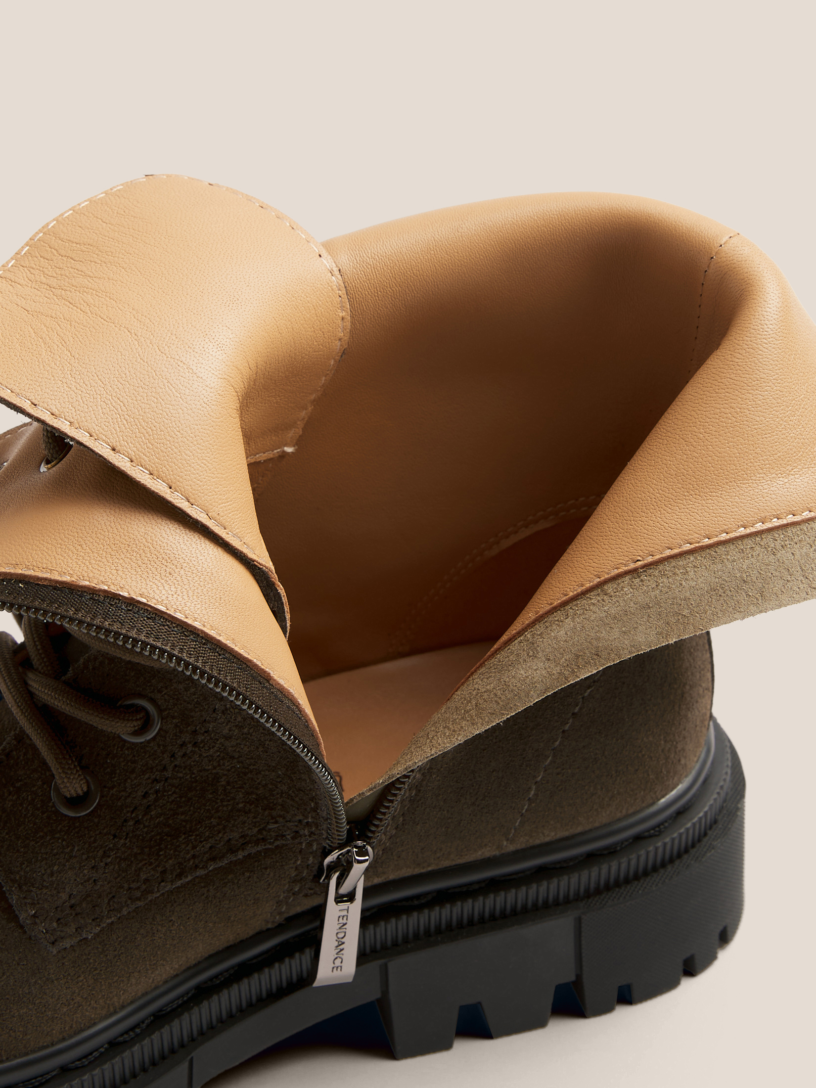 Женские ботинки TENDANCE 4540030, зелено-коричневый