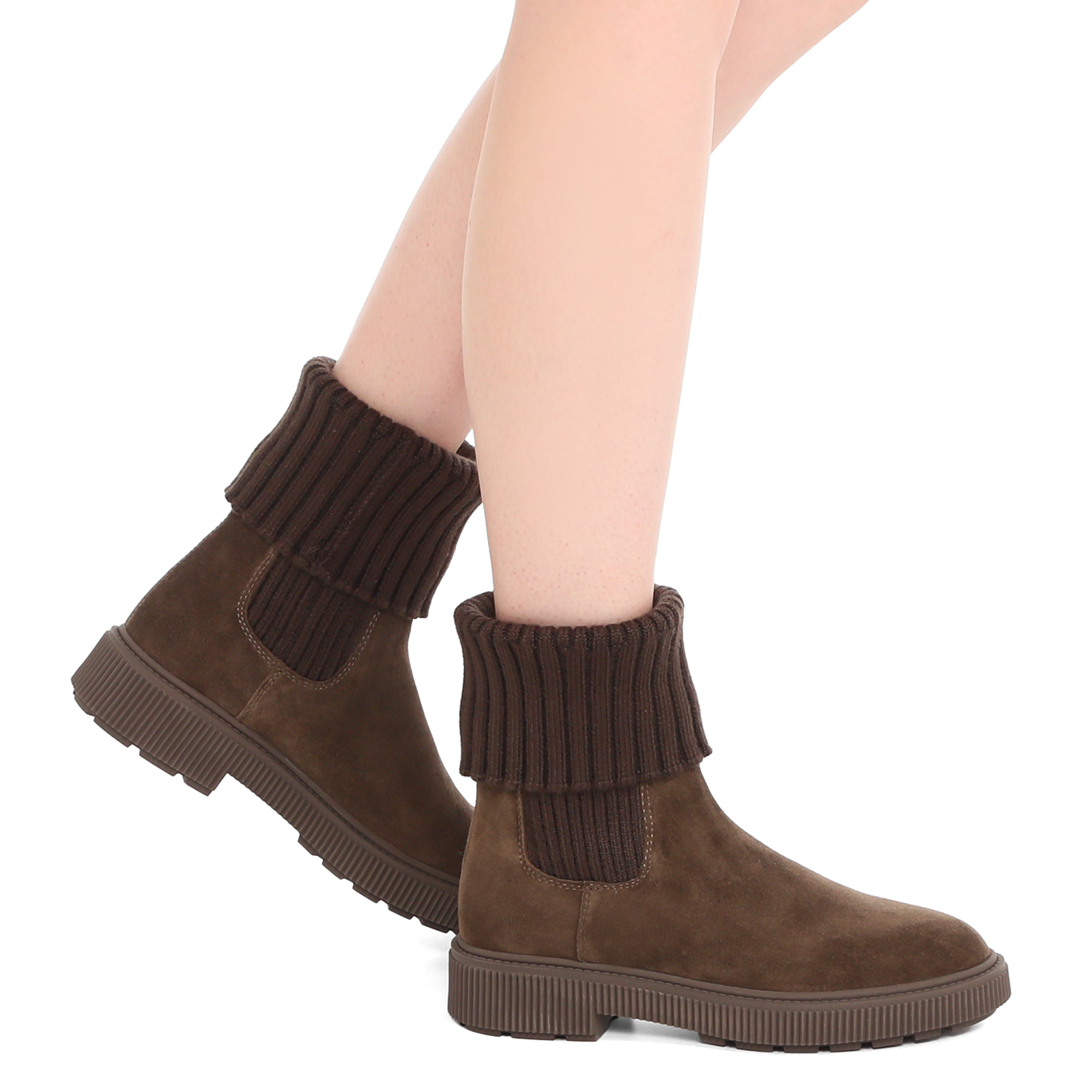 Женские челси TENDANCE 3770871, серовато-коричневый