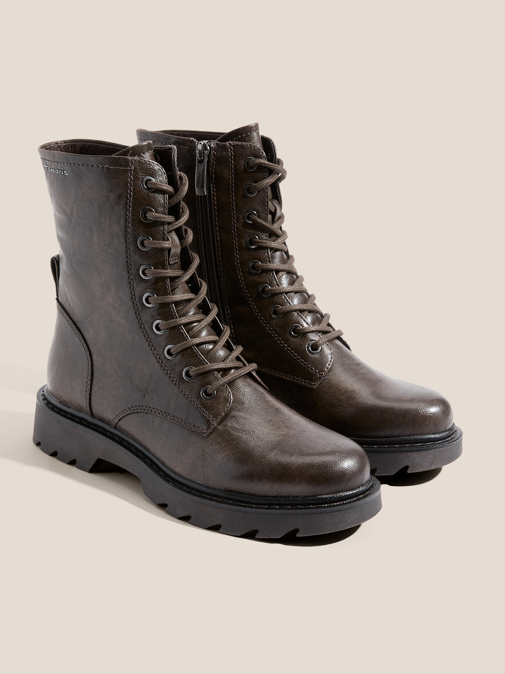 Женские ботинки TAMARIS NELIA 4646266, темный хаки