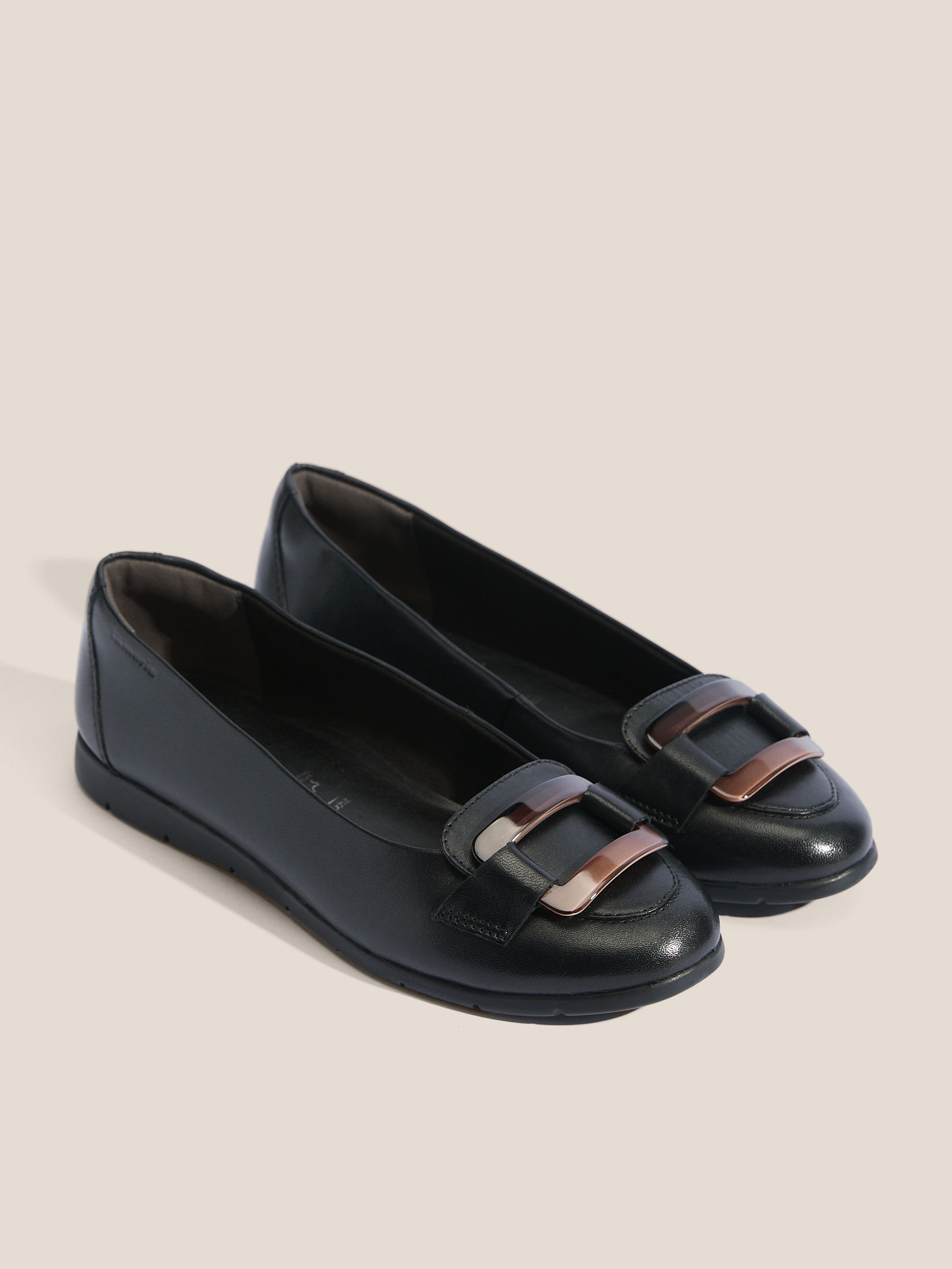 Балетки TAMARIS ALENA 4558618, черный