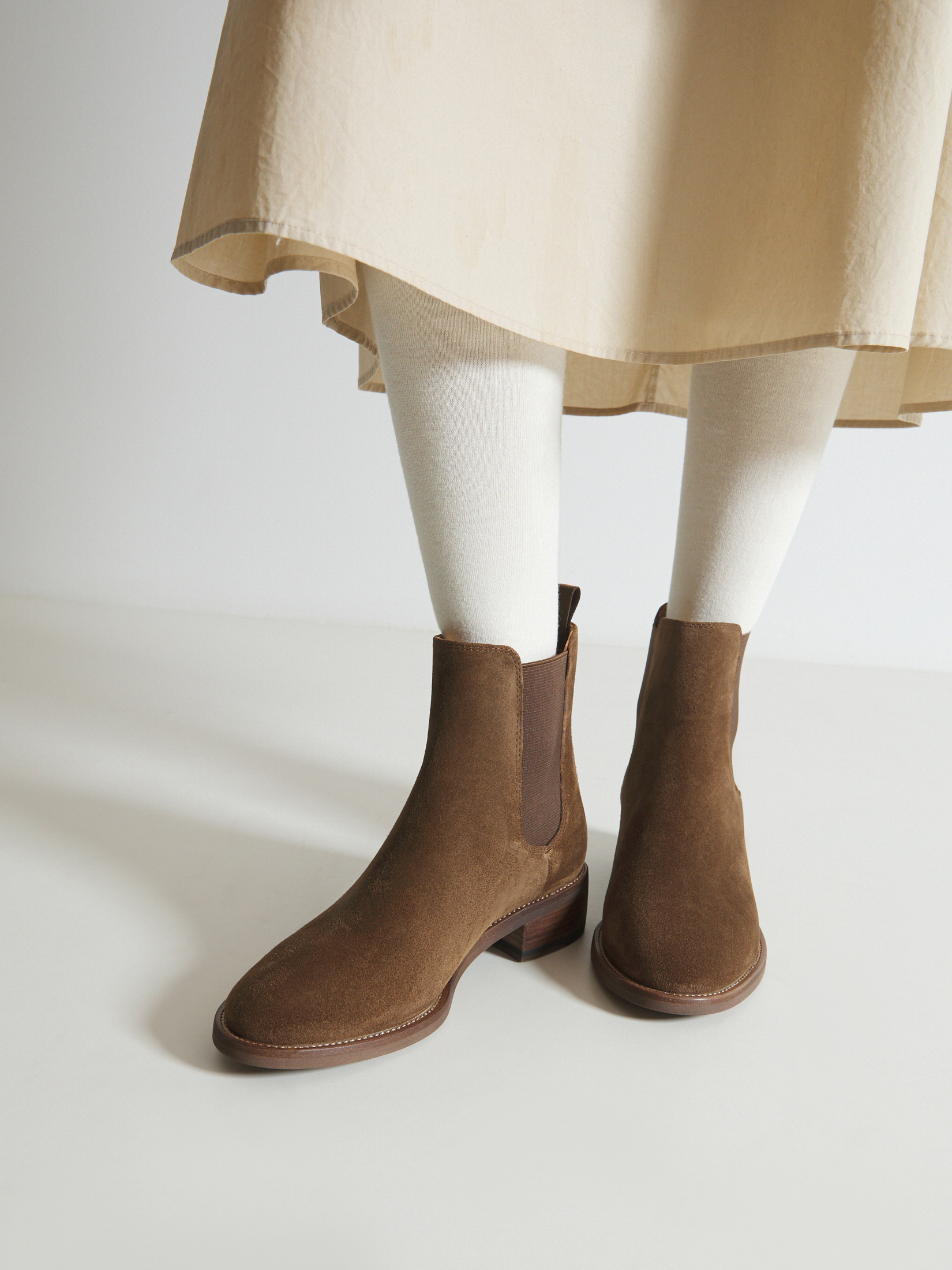 Женские челси TENDANCE 4349106, коричневый