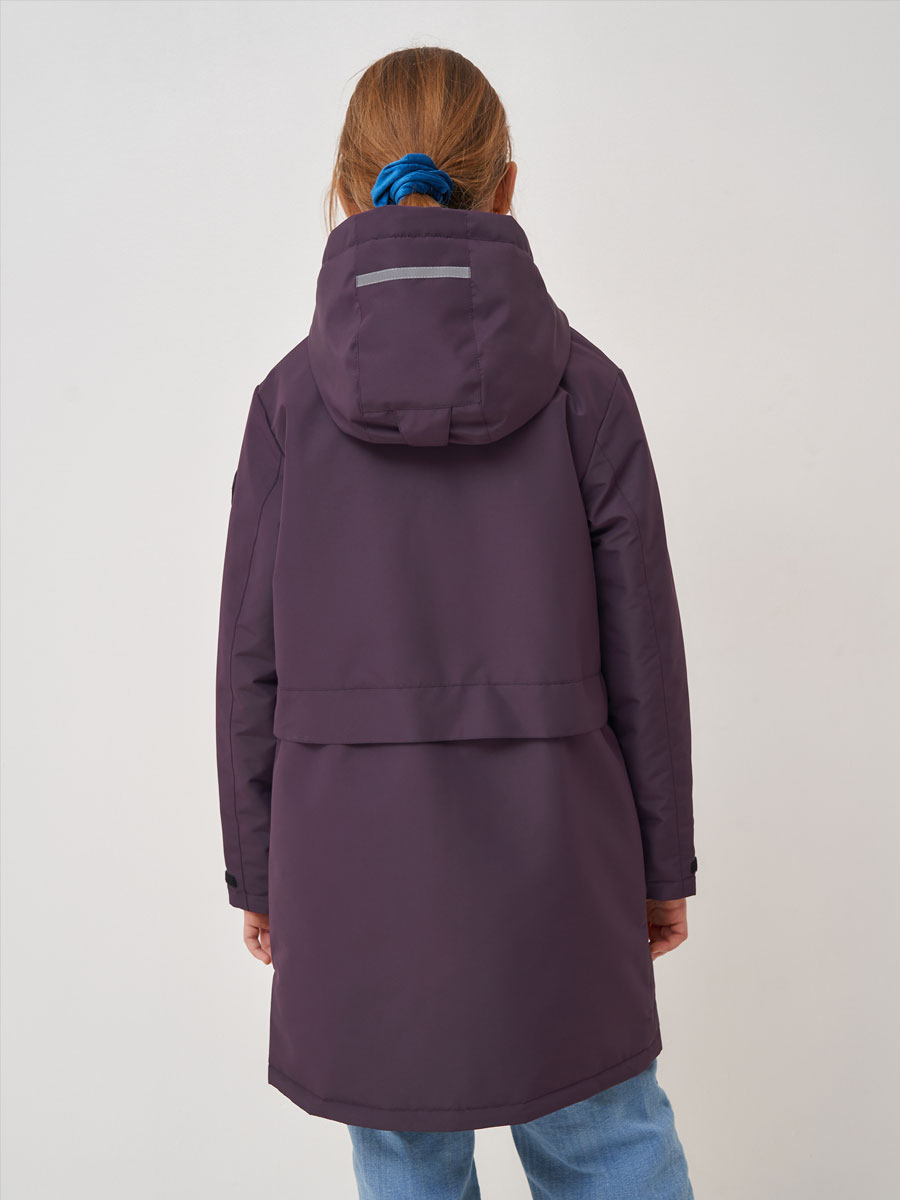 Куртка демисезонная 25372-490 ежевичный