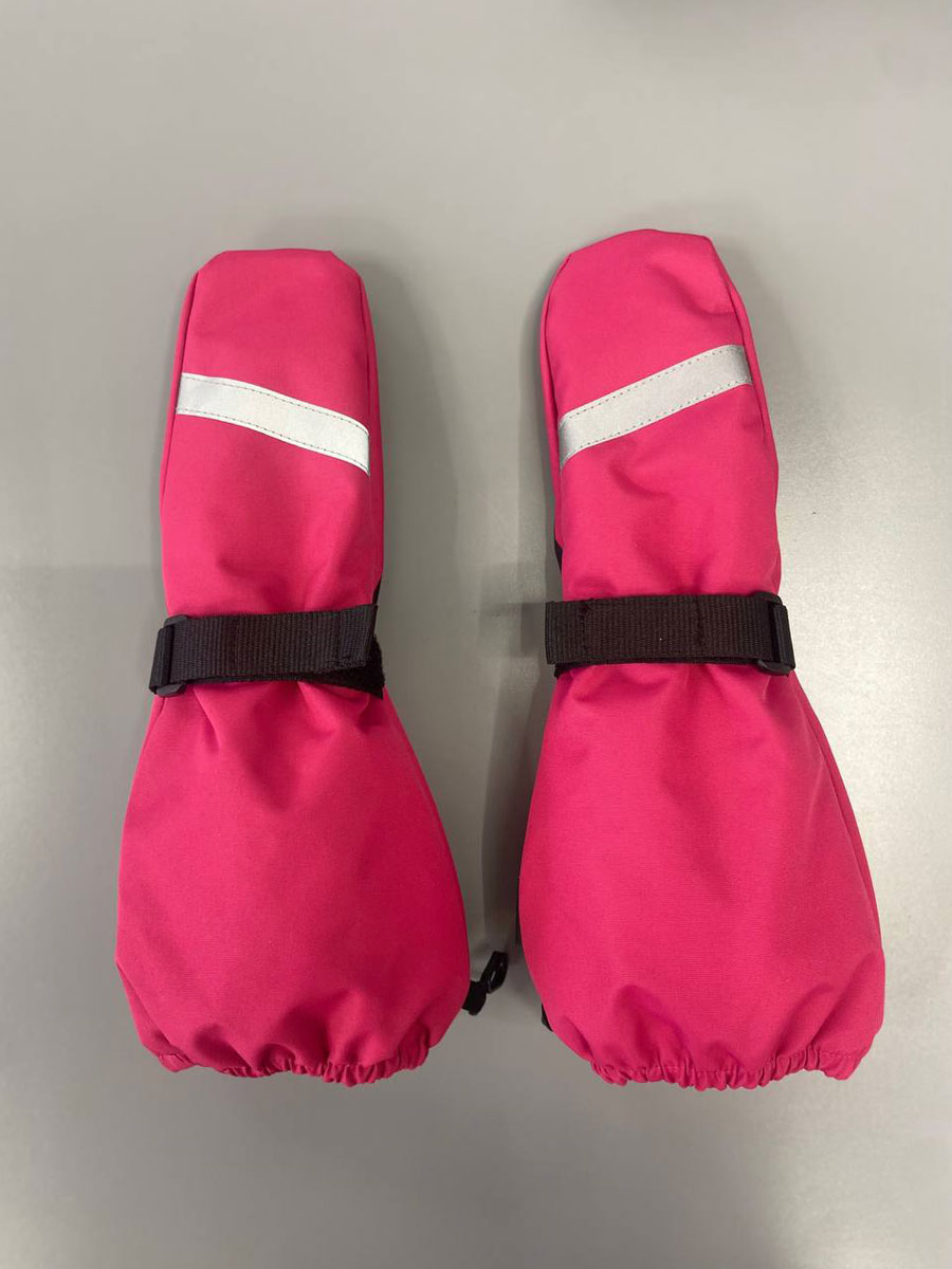 Варежки утепленные 23882-08 малиновый