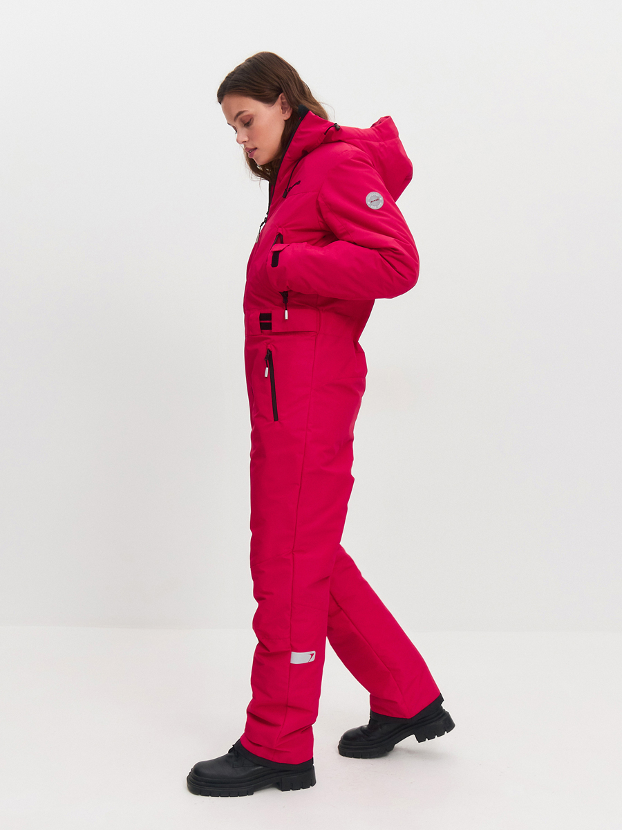 Комбинезон утепленный 23292-438 кораллово-красный