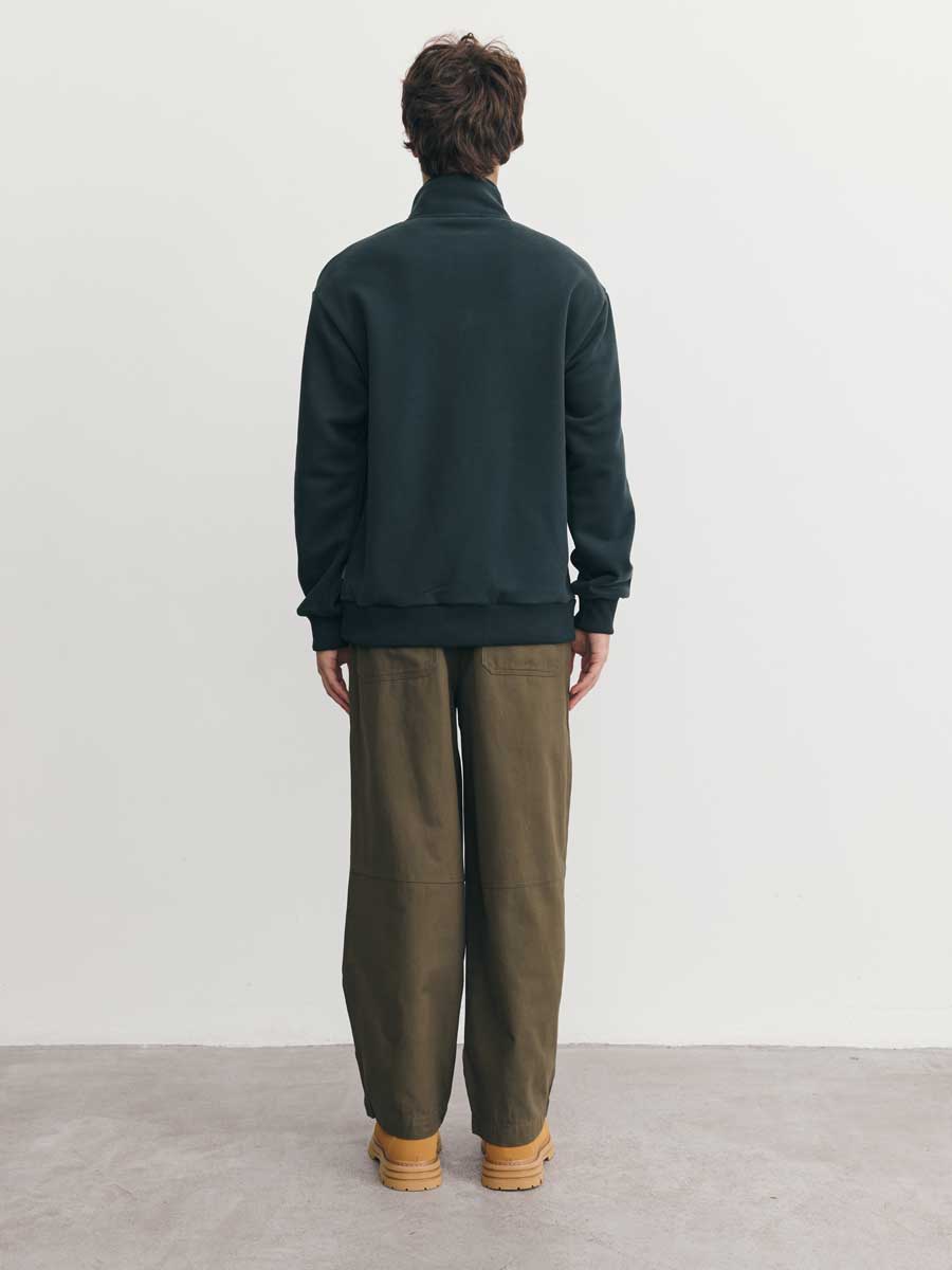 Толстовка мужская 25134-510 футер темный мох