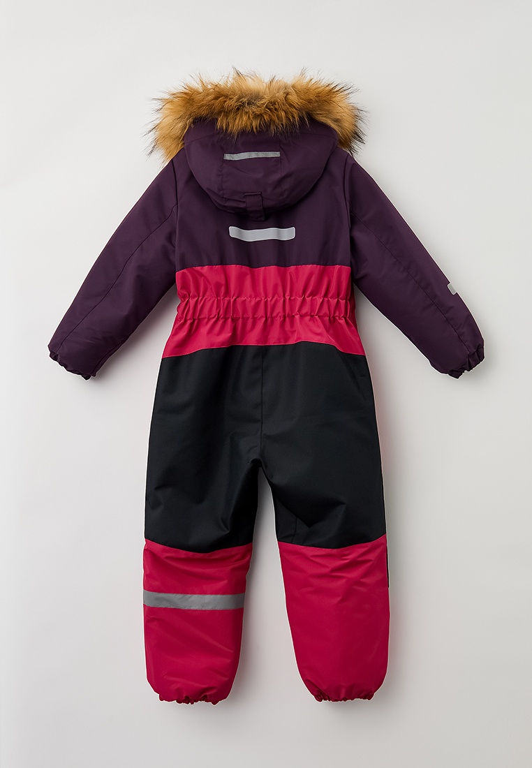 Комбинезон утепленный 23797-425 малиновый/ ежевичный