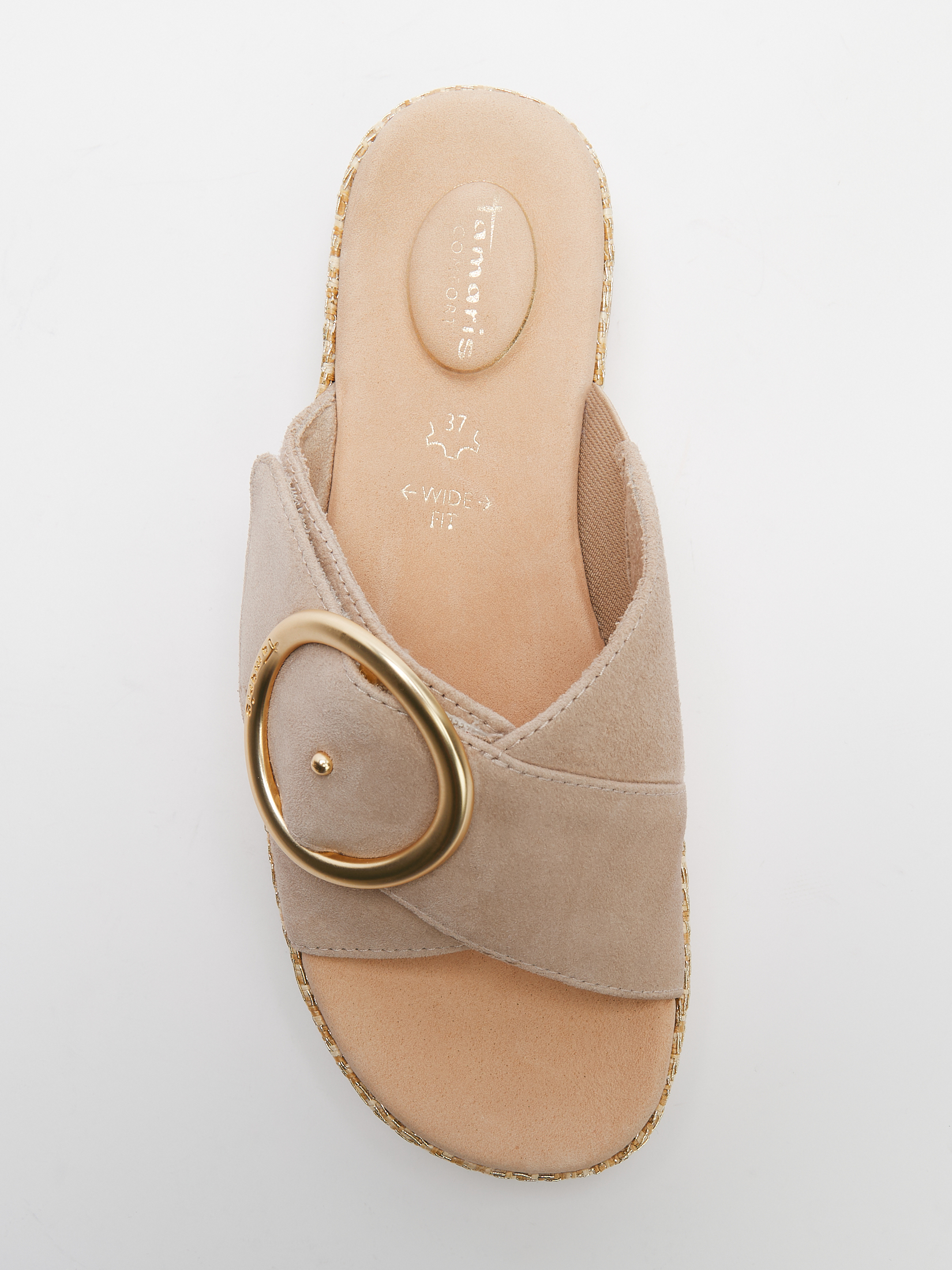 Женские шлепанцы TAMARIS COMFORT BUNO 4392548, пыльно-бежевый