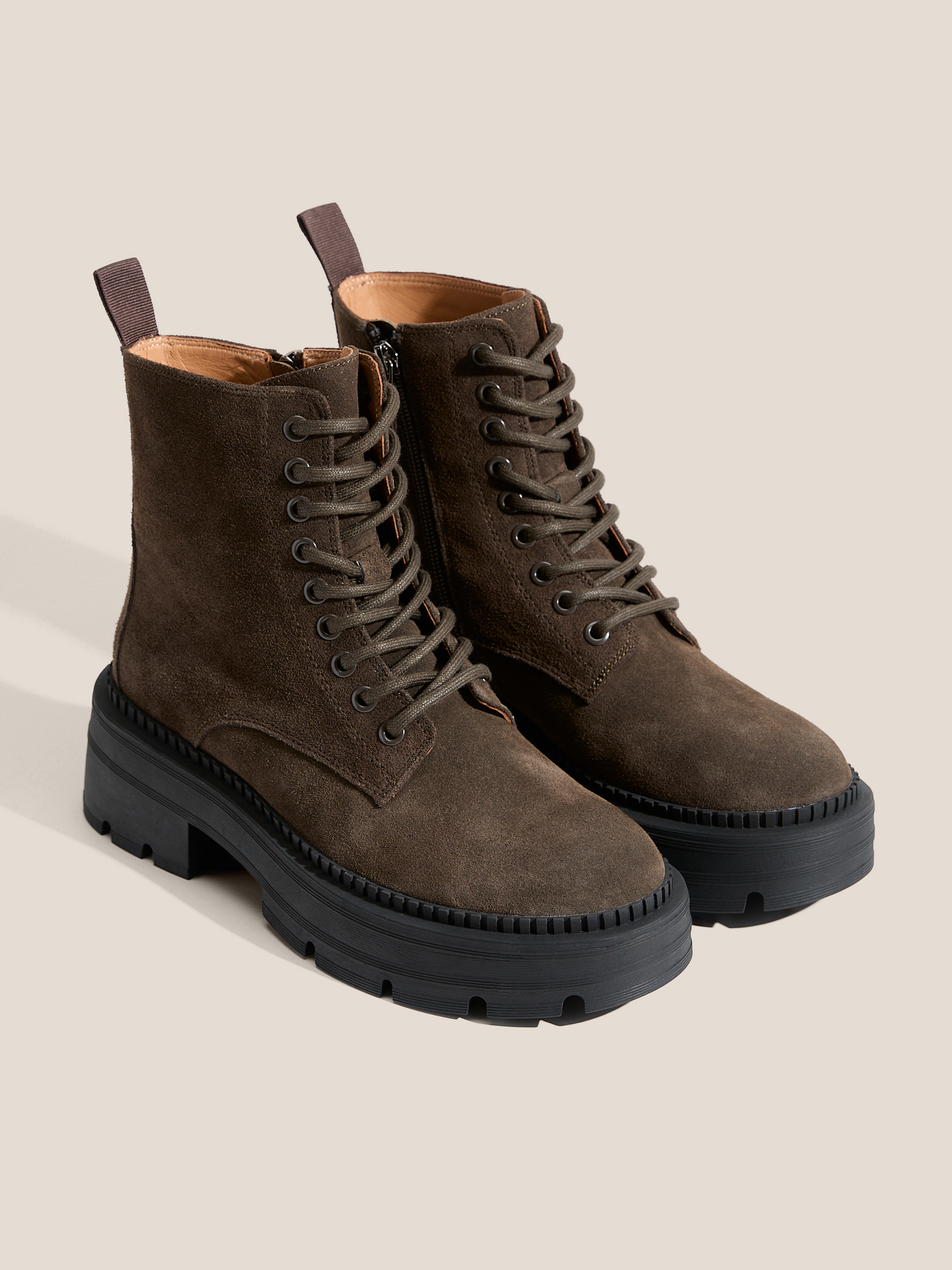 Женские ботинки TENDANCE 4539829, зелено-коричневый