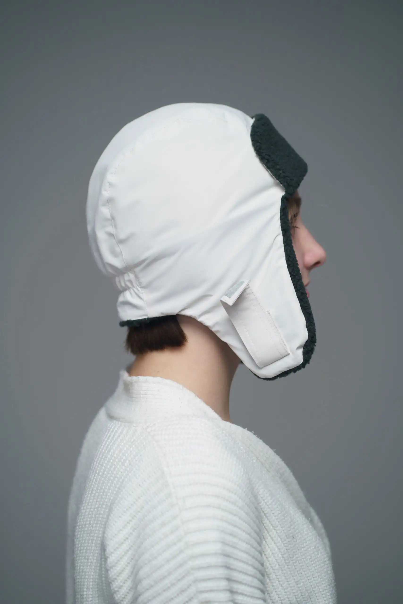 Шапка детская утепленная 23782-07 светло-серый