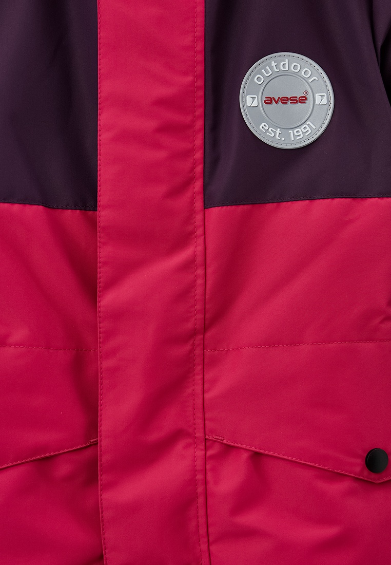 Комбинезон утепленный 23797-425 малиновый/ ежевичный