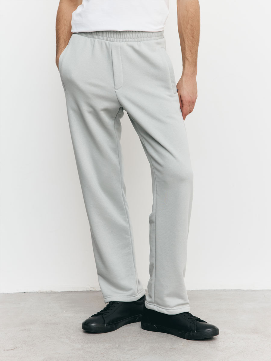 Брюки мужские 25154-497 футер стальной