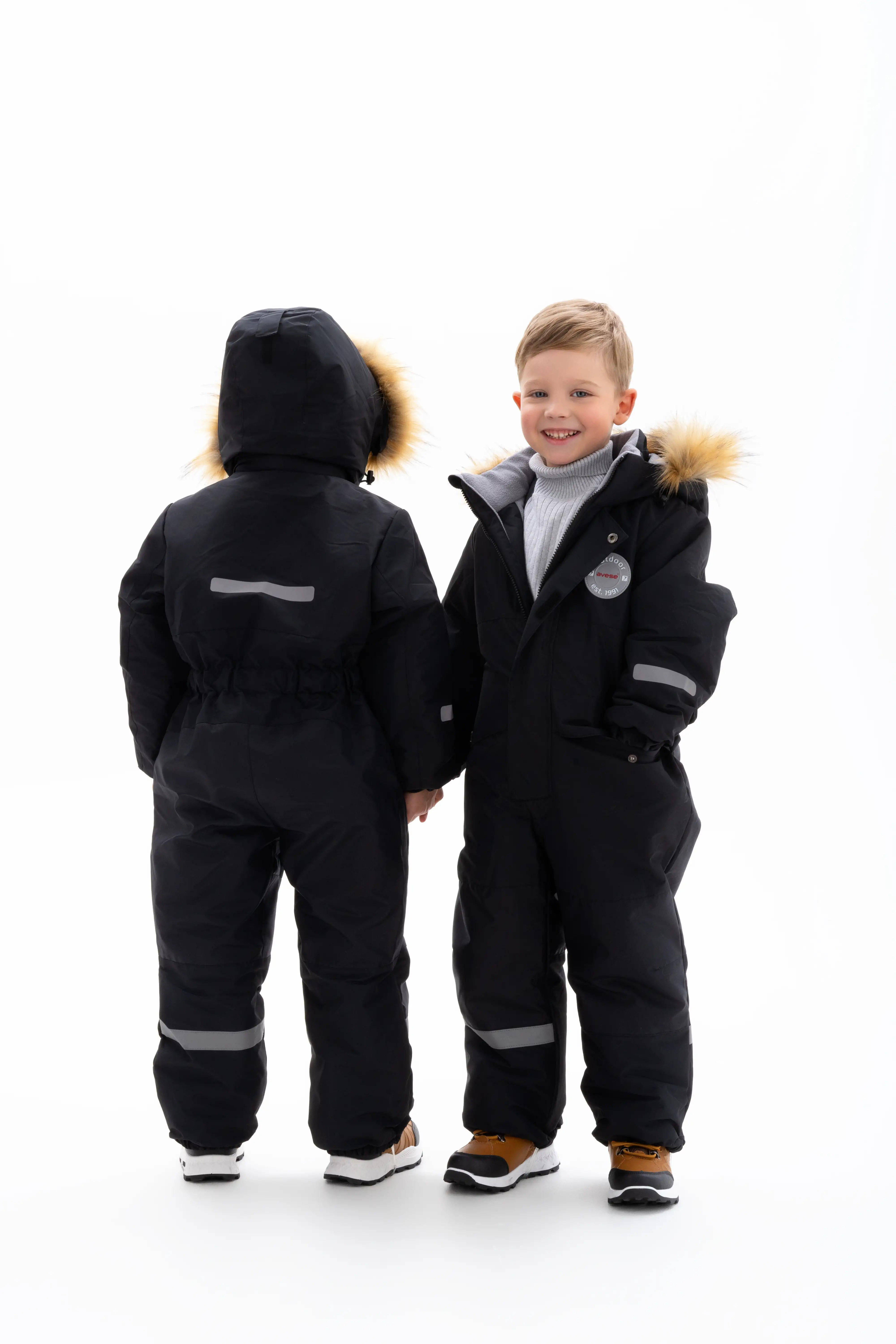 Комбинезон утепленный 23797-425 черный