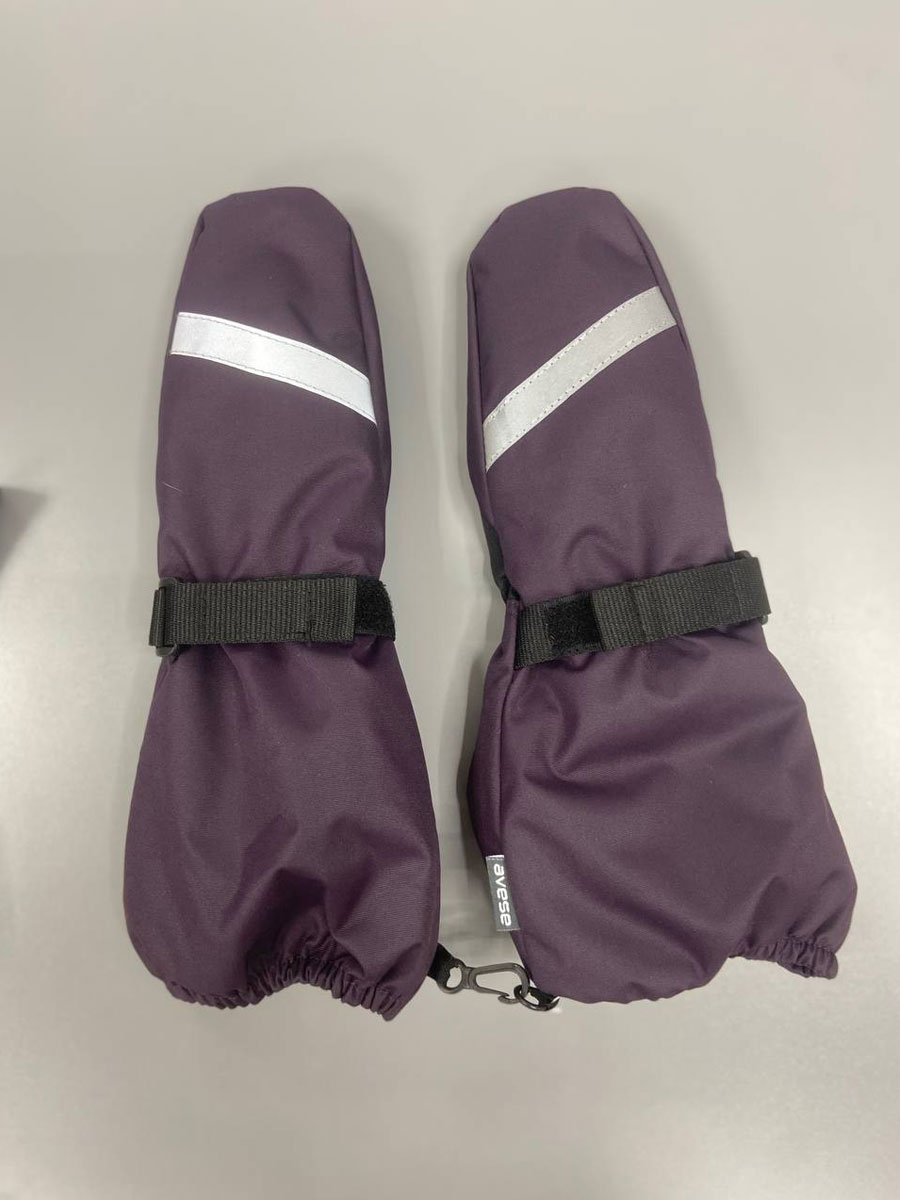 Варежки утепленные 23882-08 ежевичный