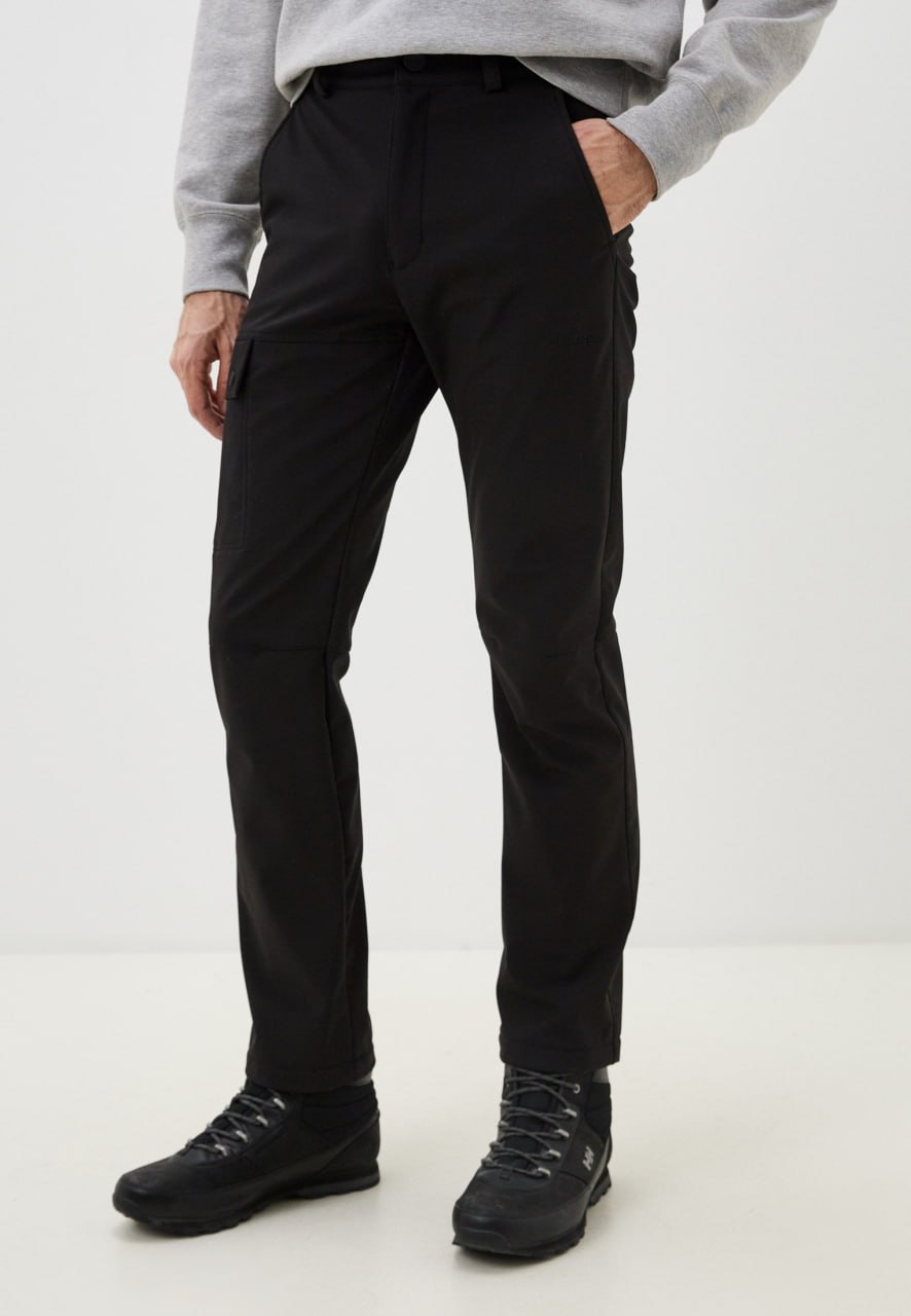 Брюки мужские 23150-433 софтшелл черный