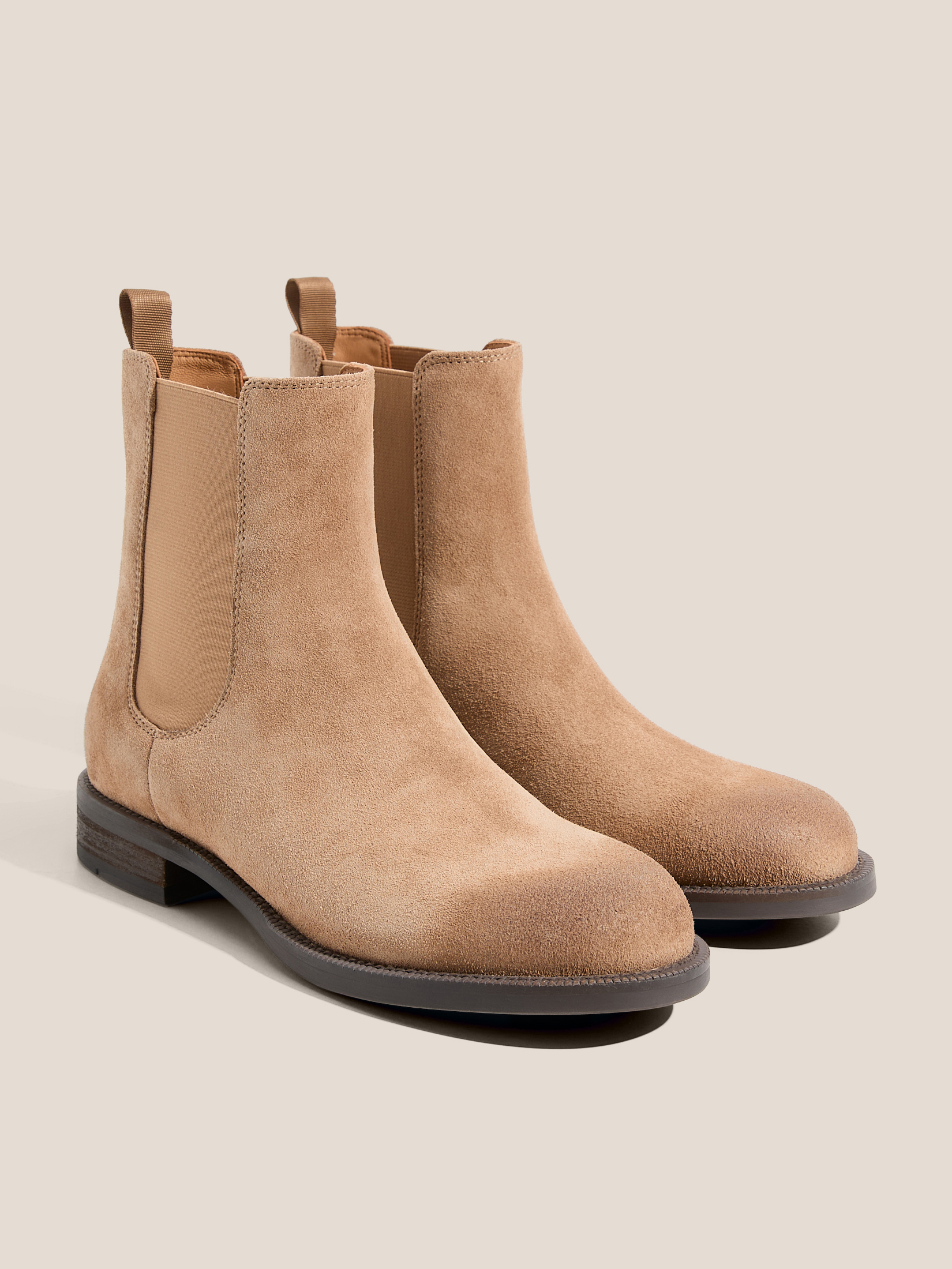 Женские челси TENDANCE 4624357, пыльно-бежевый