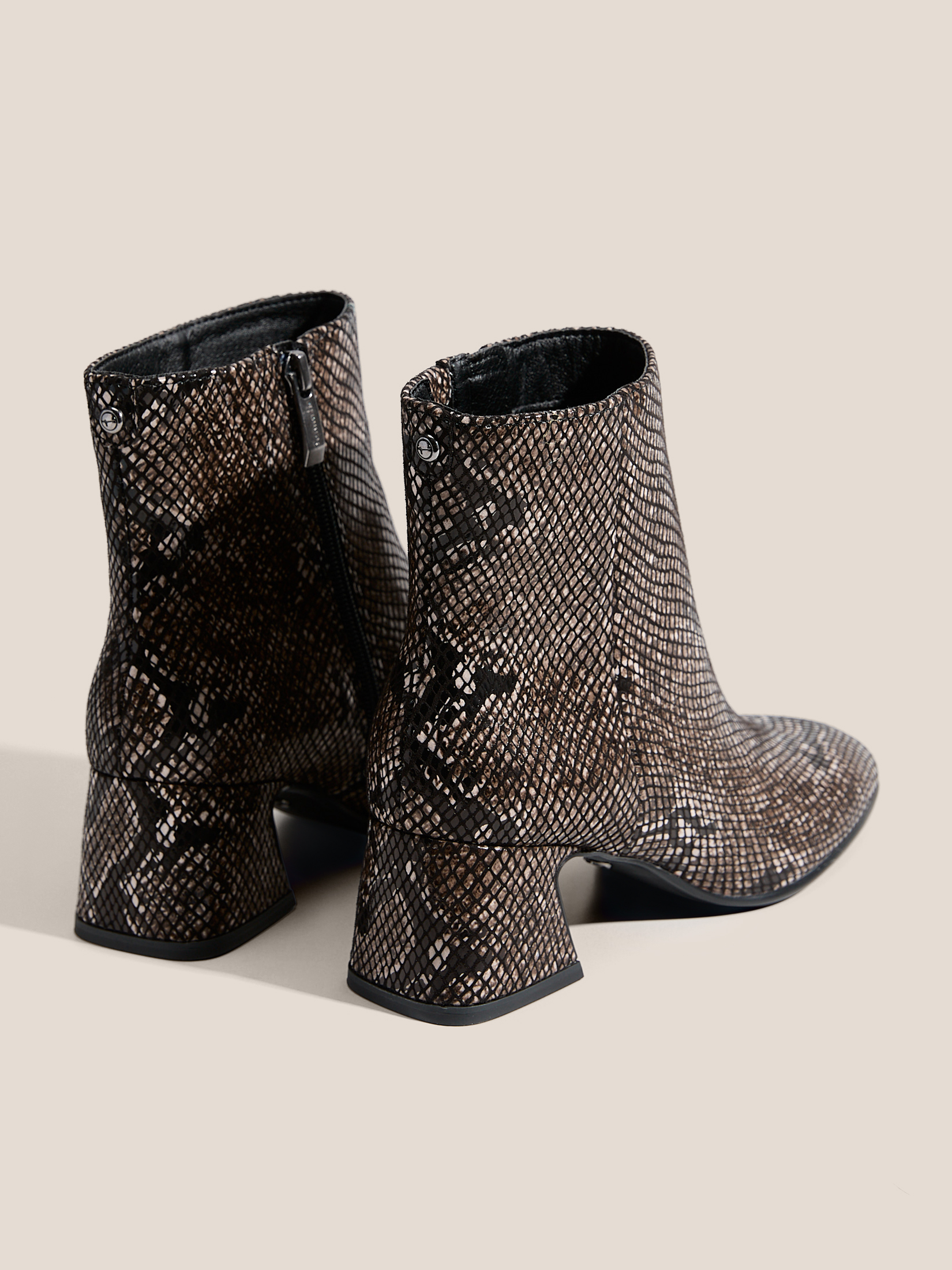 Ботильоны TAMARIS COLBIE 4559883, змеиный принт