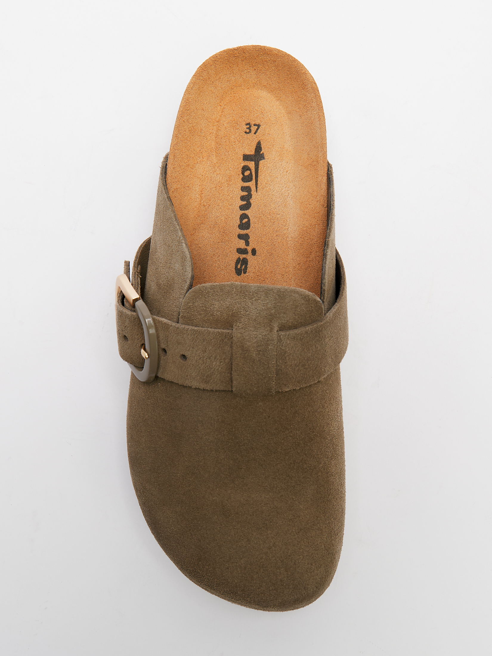 Женские шлепанцы TAMARIS CORRA 4384701, серо-зеленый