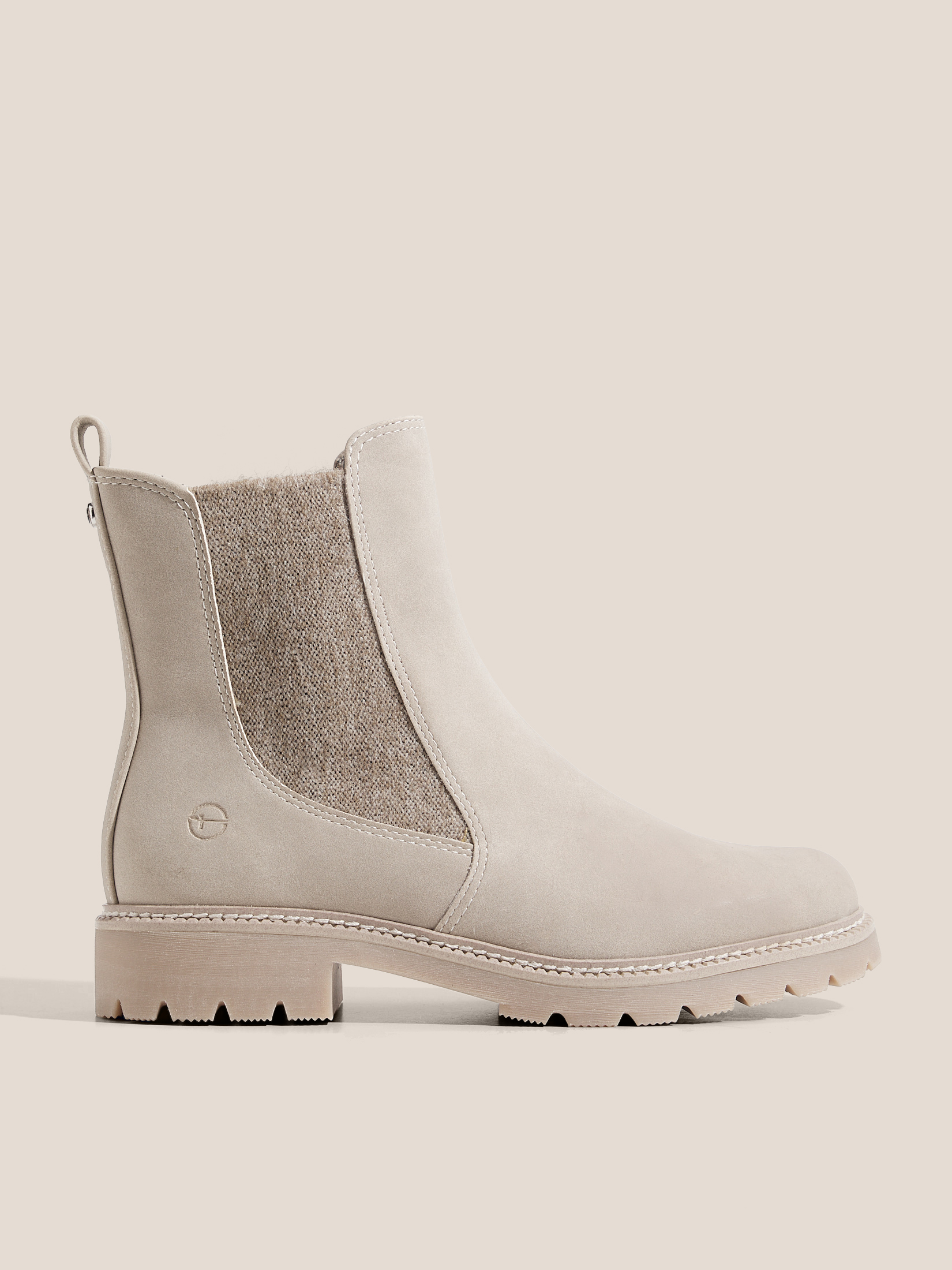 Женские челси TAMARIS TULSA 4646104, бежево-серый