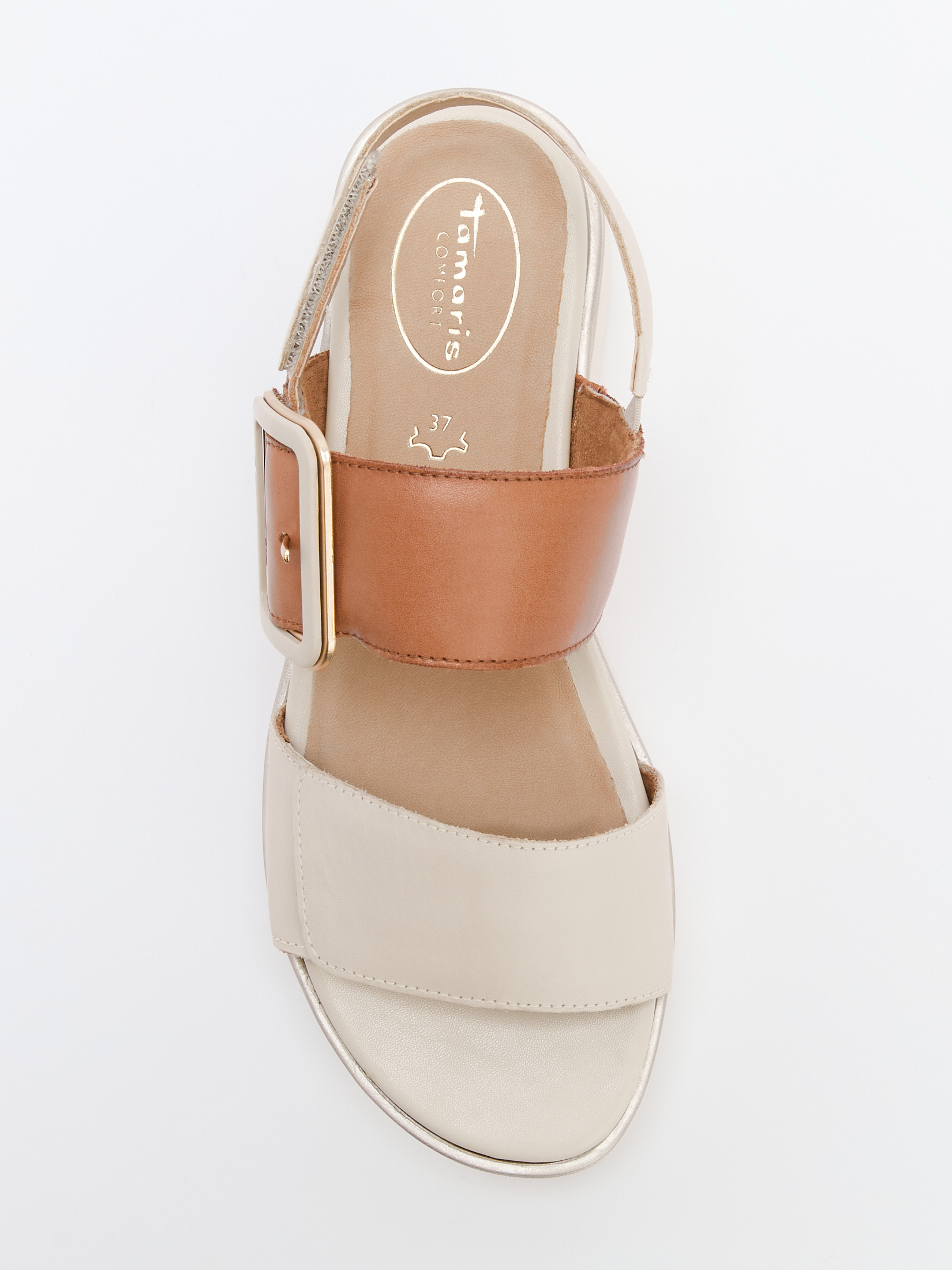 Женские сандалии TAMARIS COMFORT ELLA 4392689, молочно-бежевый