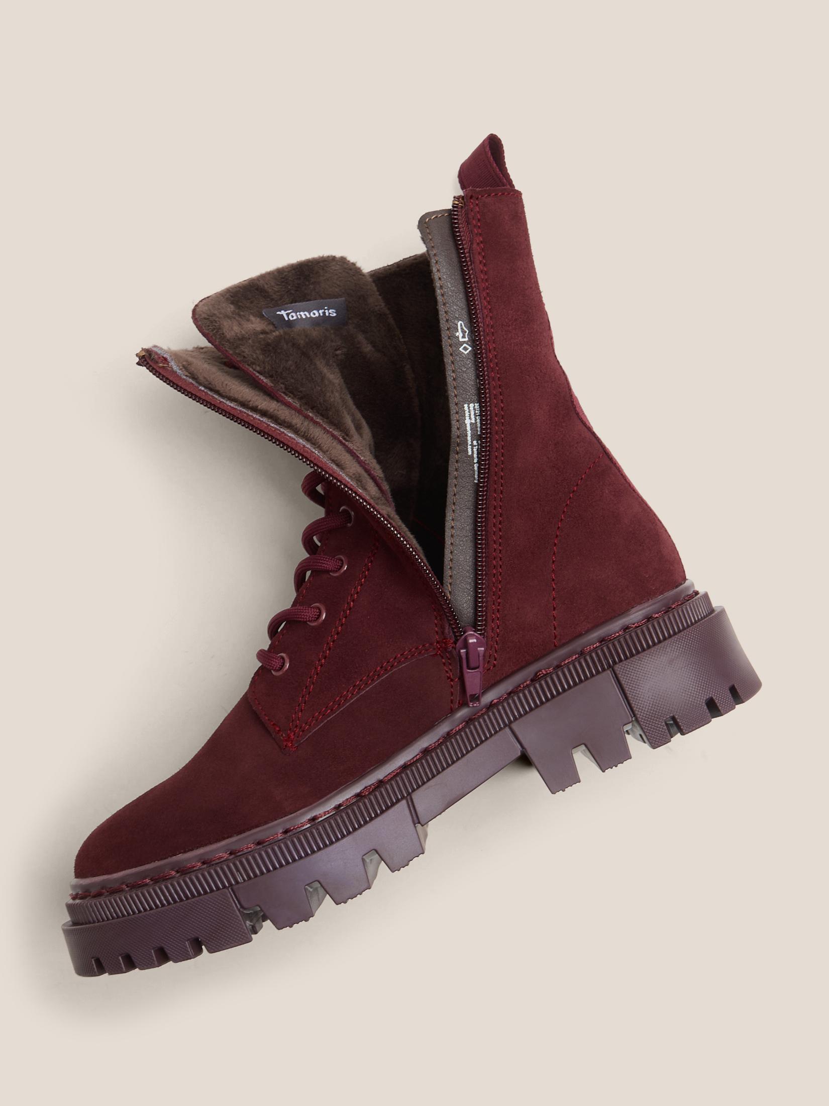 Женские ботинки TAMARIS MANDALA 4645568, винный