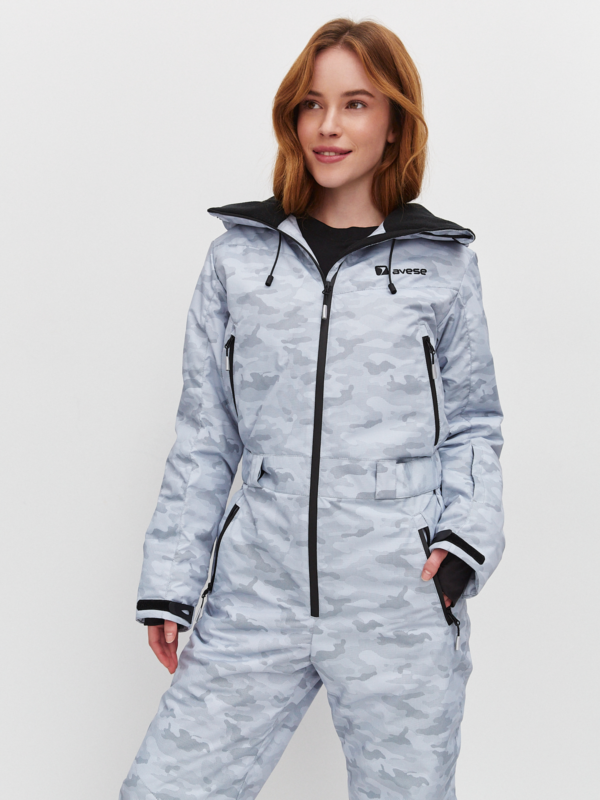 Комбинезон утепленный 23292-438 светло-серый